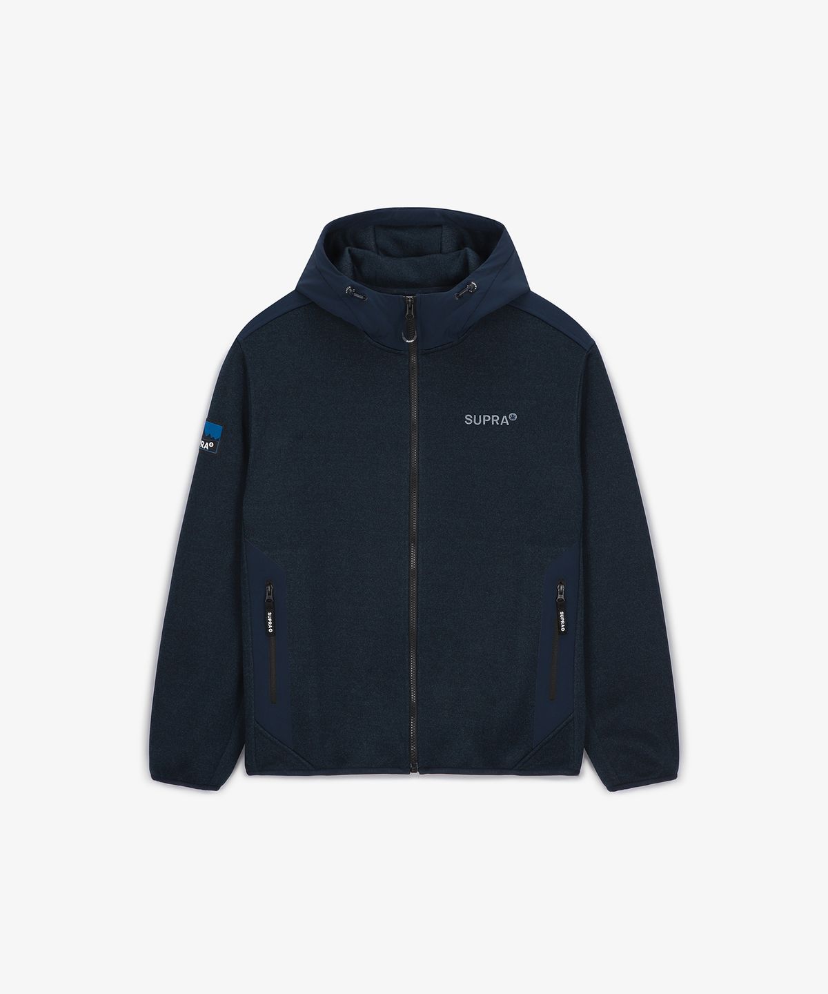 수프라(SUPRA) 후드 플리스 자켓(NAVY)