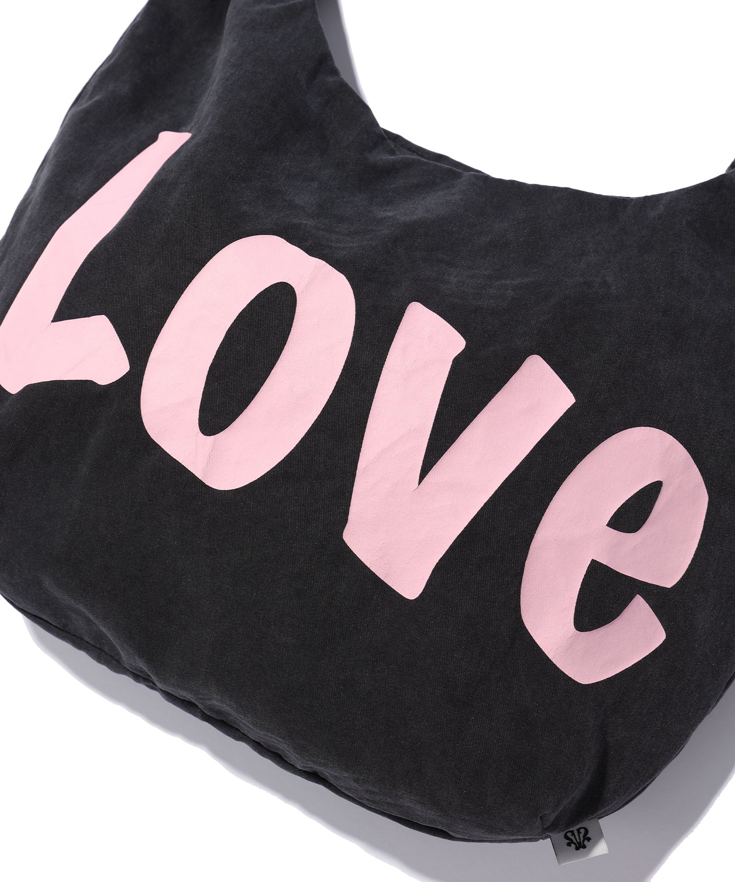MUSINSA公式 | YOUHEE LETTERING BIG BAG CHARCOAL