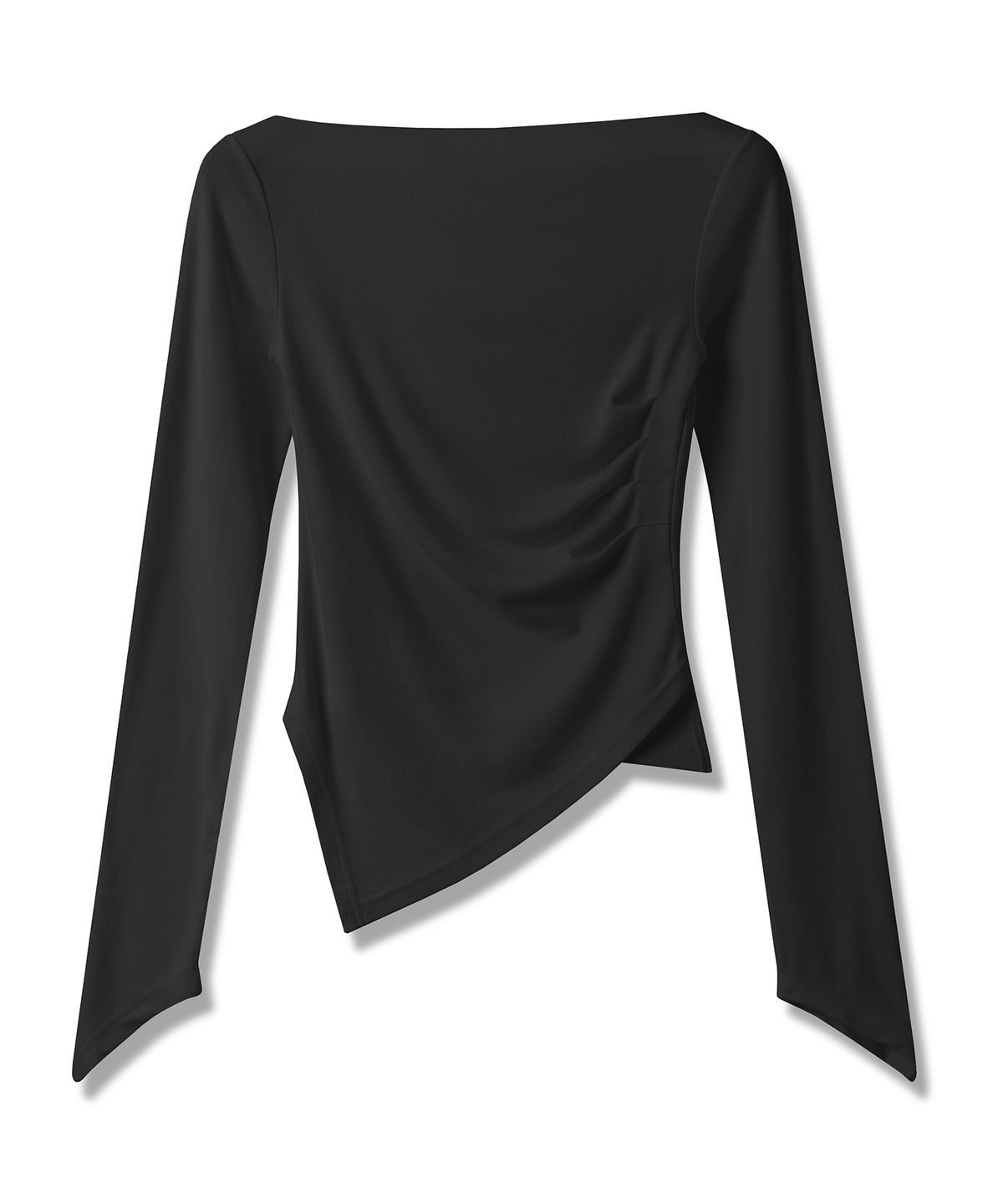 비바셔스(VIVACIOUS) V Drape Long Sleeve - 3COL