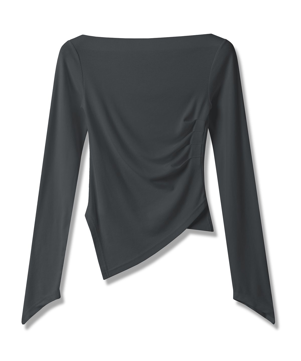 비바셔스(VIVACIOUS) V Drape Long Sleeve - 3COL