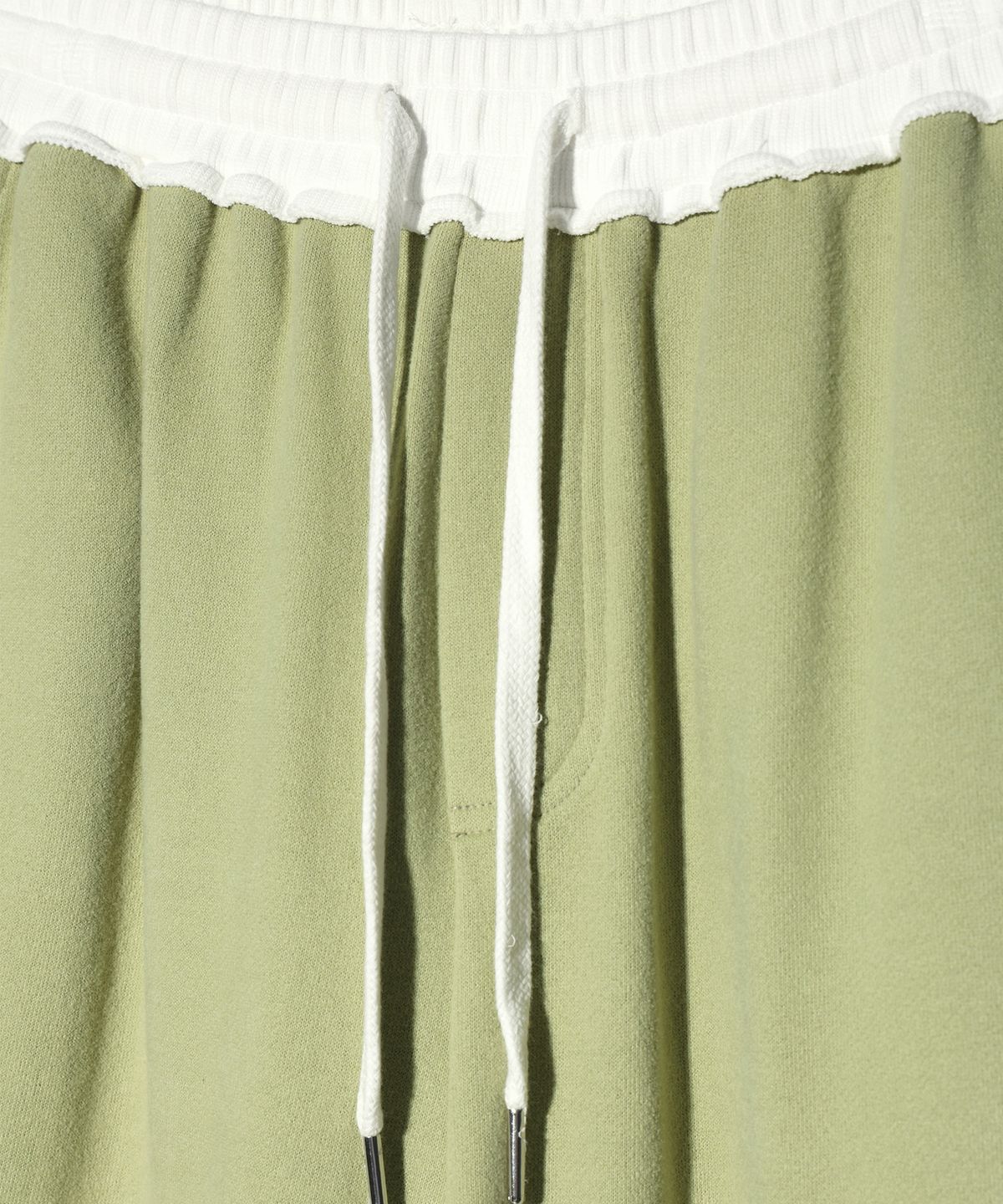 유희(YOUHEE) YOUHEE SYMBOL JERSEY TROUSER GREEN