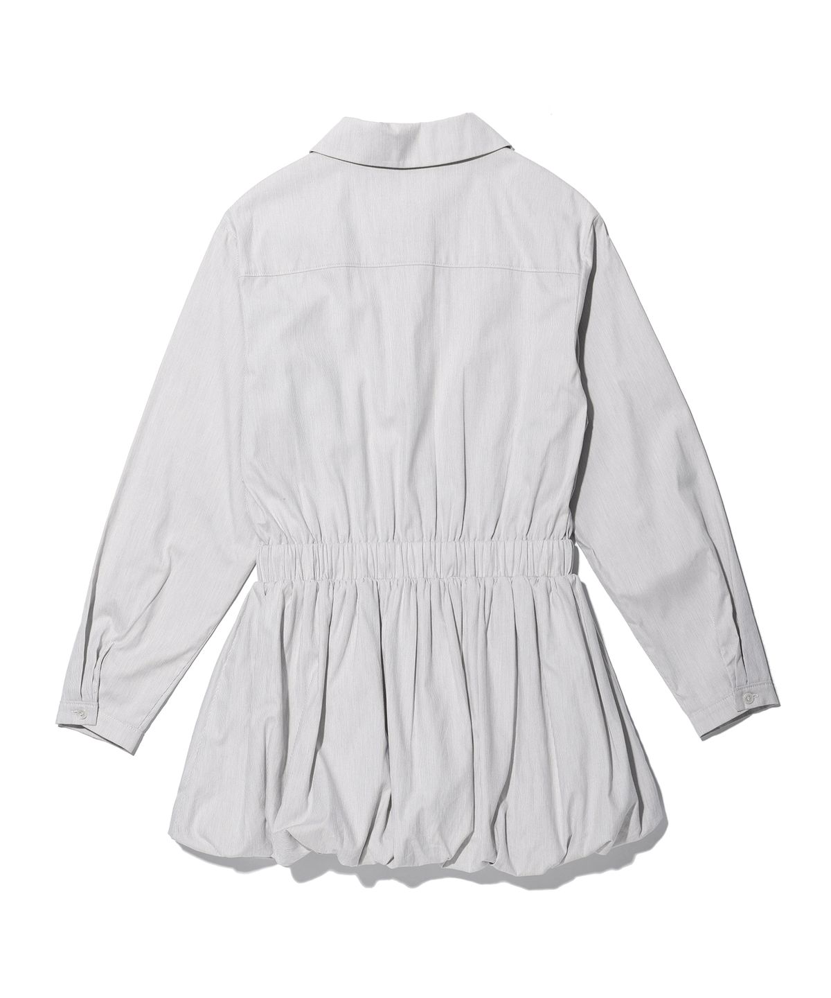 유희(YOUHEE) YOUHEE STRIPE BALLON SHIRTS DRESS IVORY