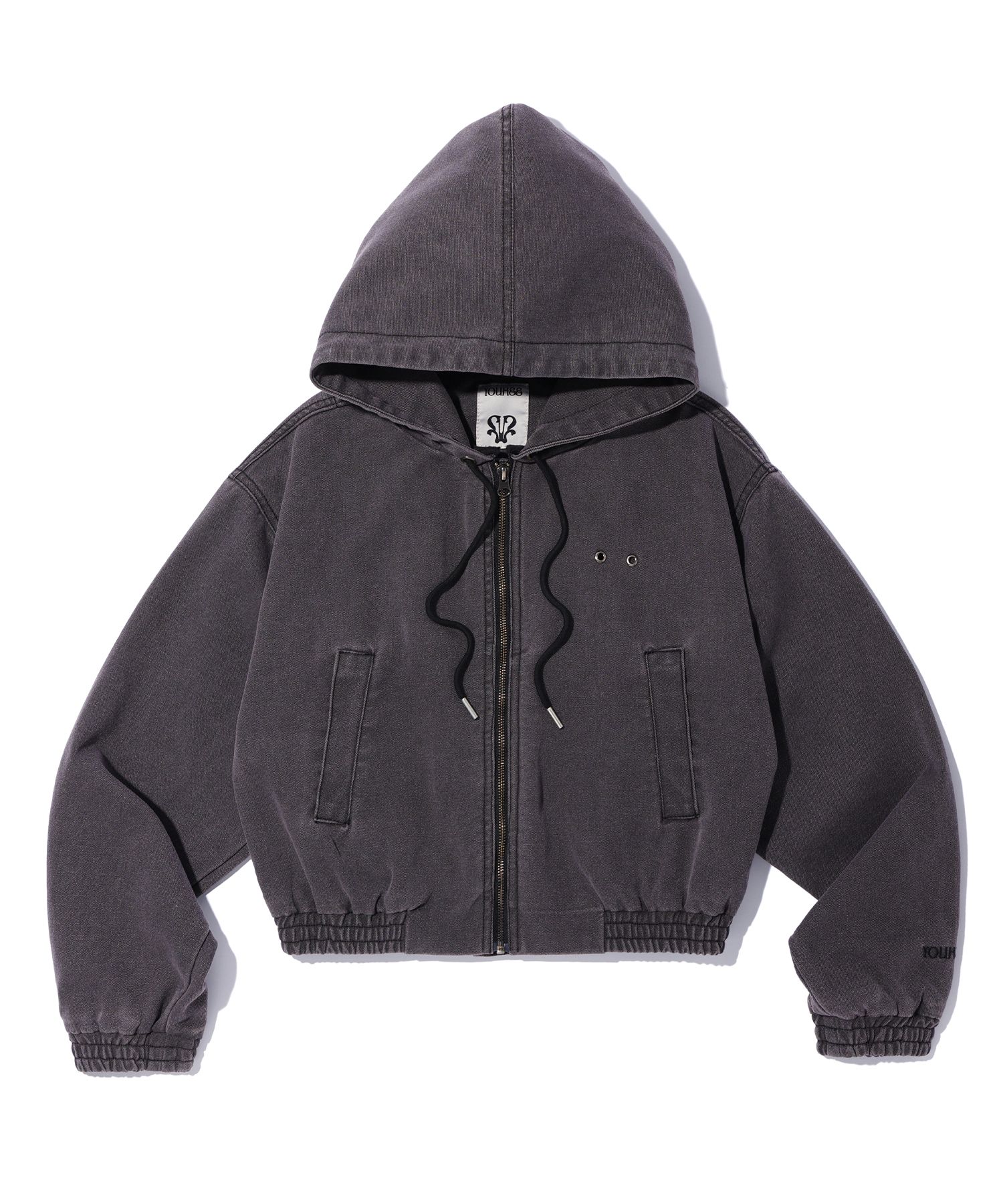 【YOUHEE】WASHED DENIM HOODIE JUMPER MUSINSA | YOUHEE WASHED DENIM HOODIE JUMPER CHARCOAL