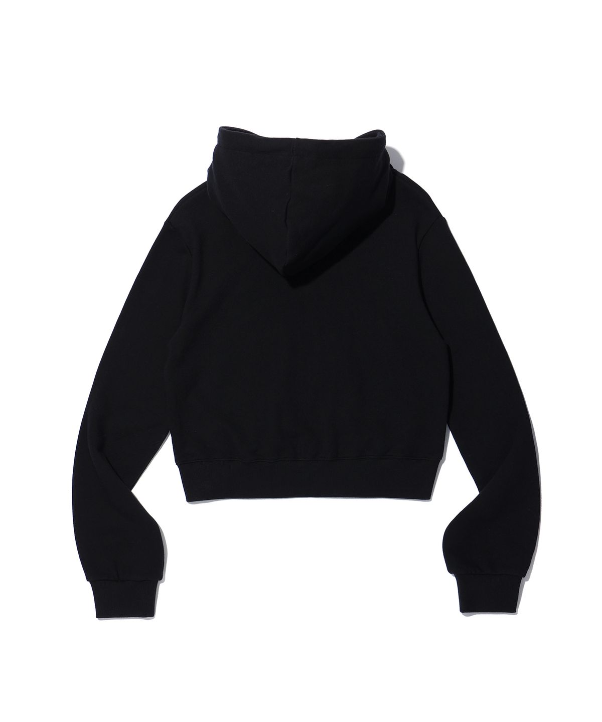 유희(YOUHEE) FLOWER CORSAGE HOODIE ZIP-UP BLACK
