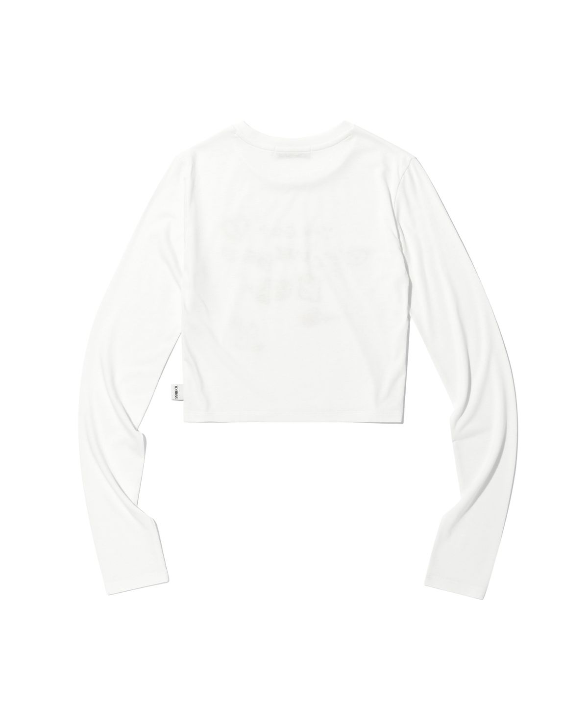 유희(YOUHEE) YOUHEE GRAPHIC LONG SLEEVE WHITE