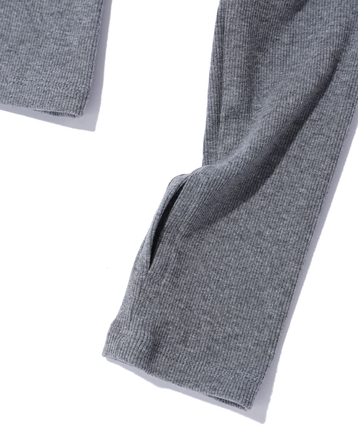유희(YOUHEE) CUT OUT LONG SLEEVE KNIT GREY