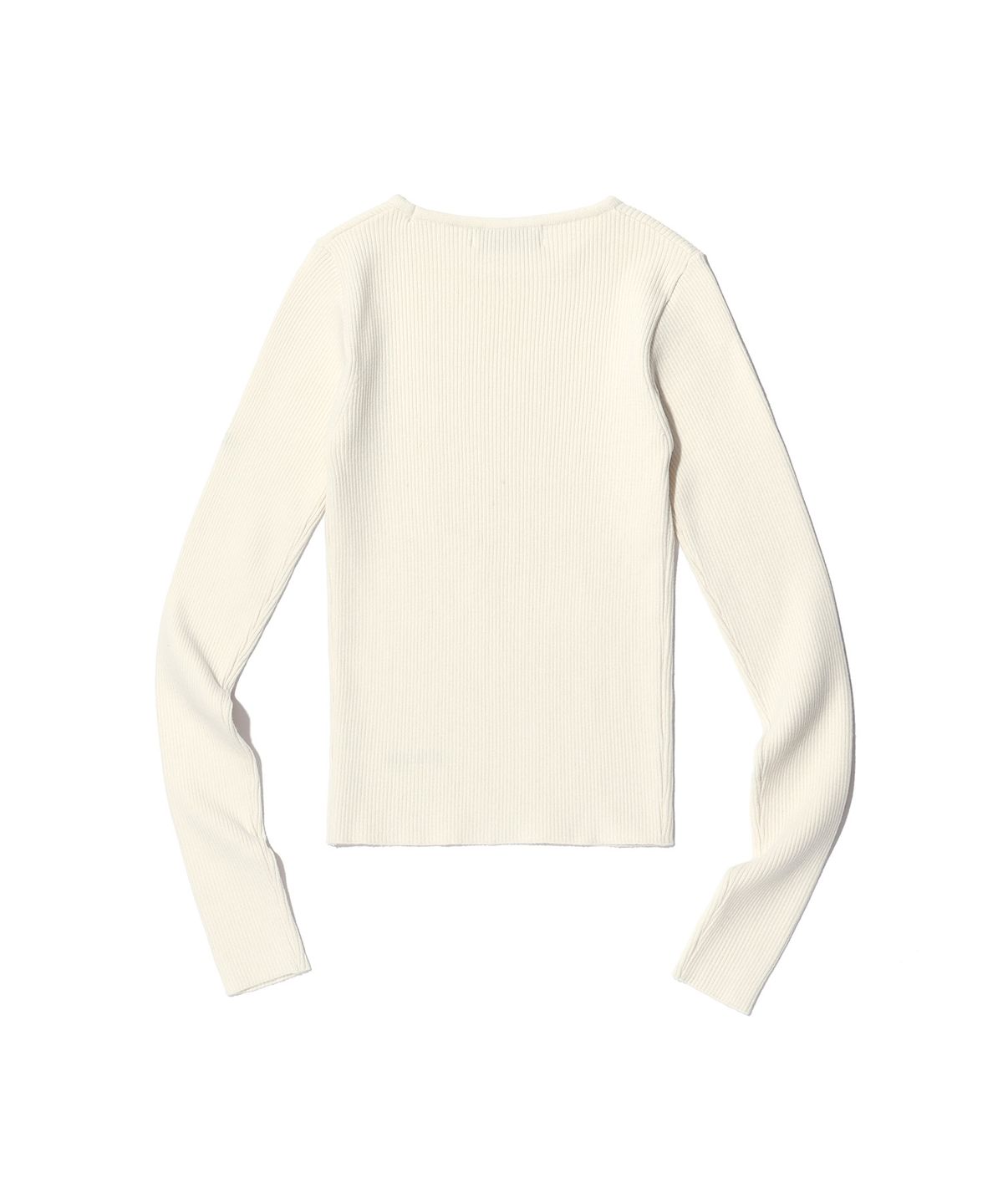 유희(YOUHEE) BASIC LOGO KNIT IVORY