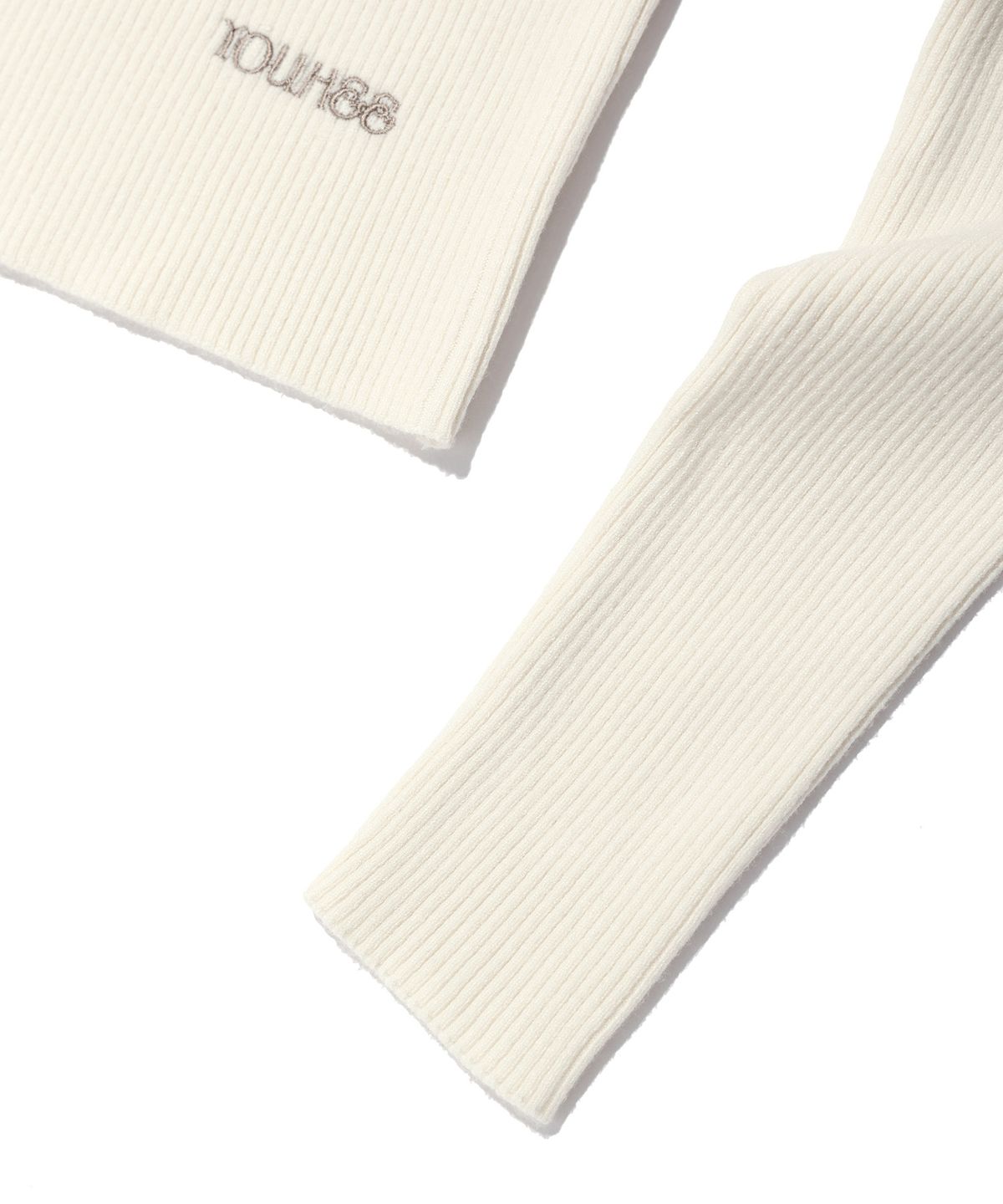 유희(YOUHEE) BASIC LOGO KNIT IVORY