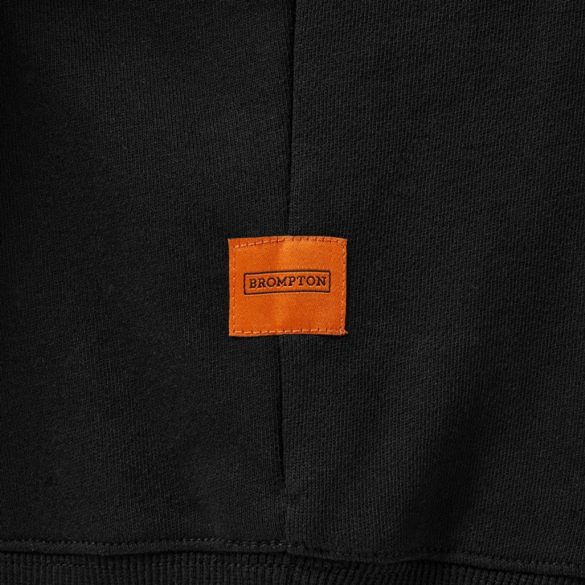 브롬톤 런던(BROMPTON LONDON) 1975 SWEAT T-SHIRT - BLACK (P244USW404)