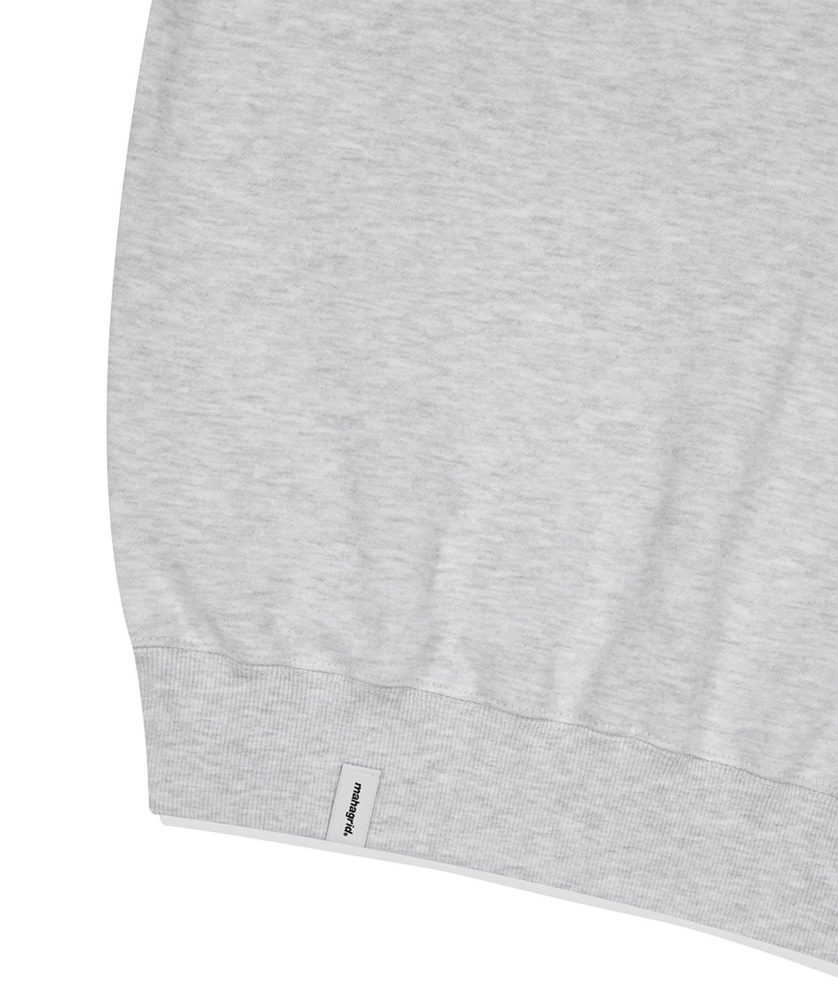 마하그리드(MAHAGRID) DESIGN STUDIO HOODIE LIGHT GREY(MG2EFMM411A)