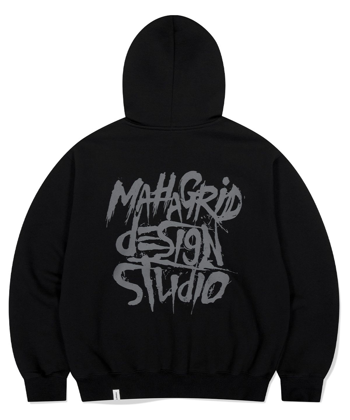 마하그리드(MAHAGRID) SLASH LOGO HOODIE BLACK(MG2FFMM427A)