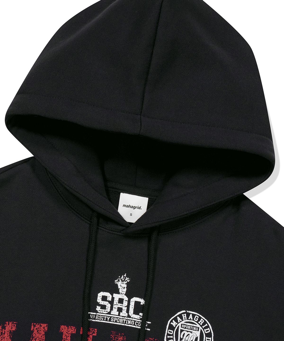 마하그리드(MAHAGRID) SPORTING CLUB HOODIE BLACK(MG2EFMM414A)
