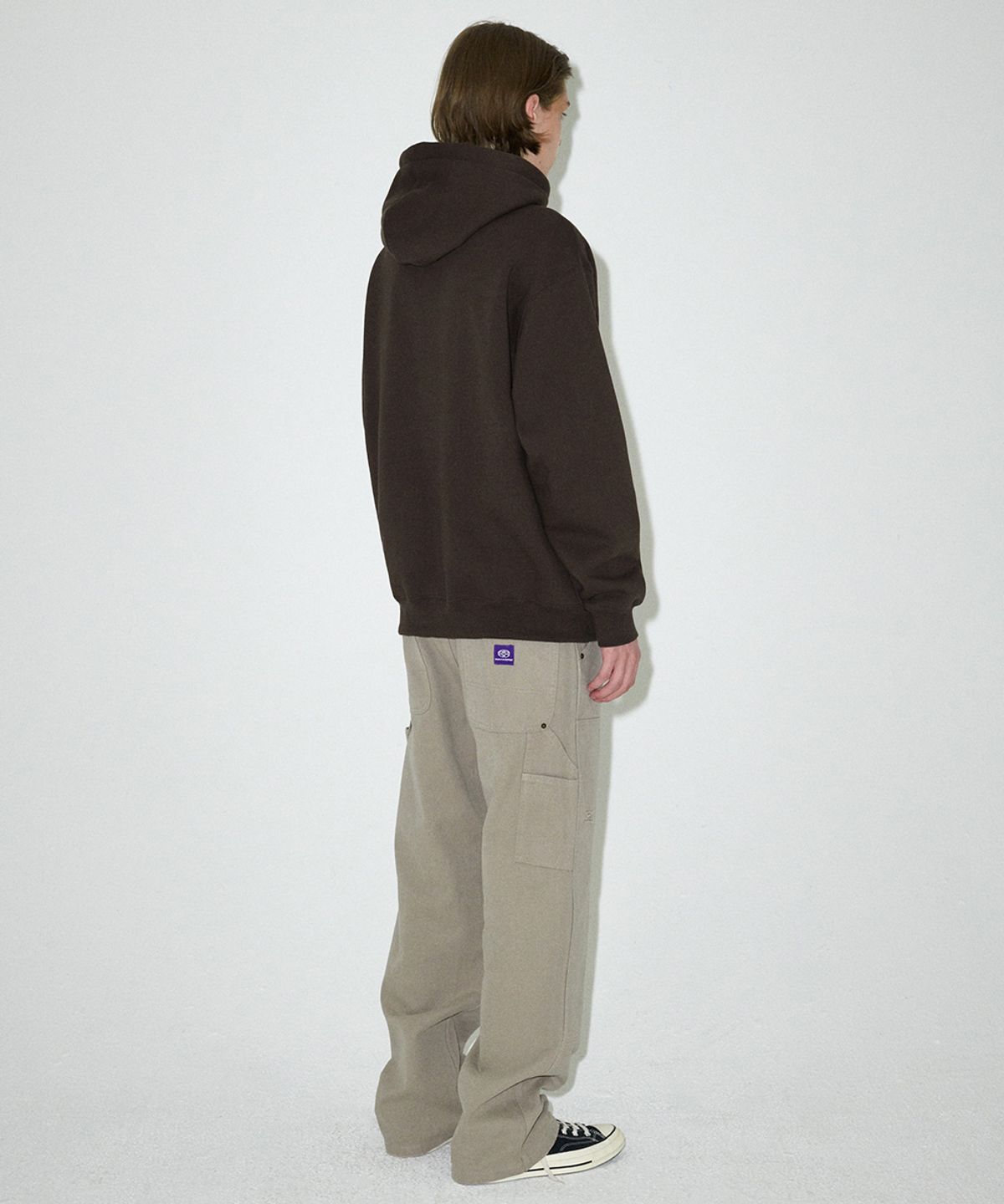 마하그리드(MAHAGRID) NOWHERE DJ HOODIE BROWN(MG2EFMM420A)