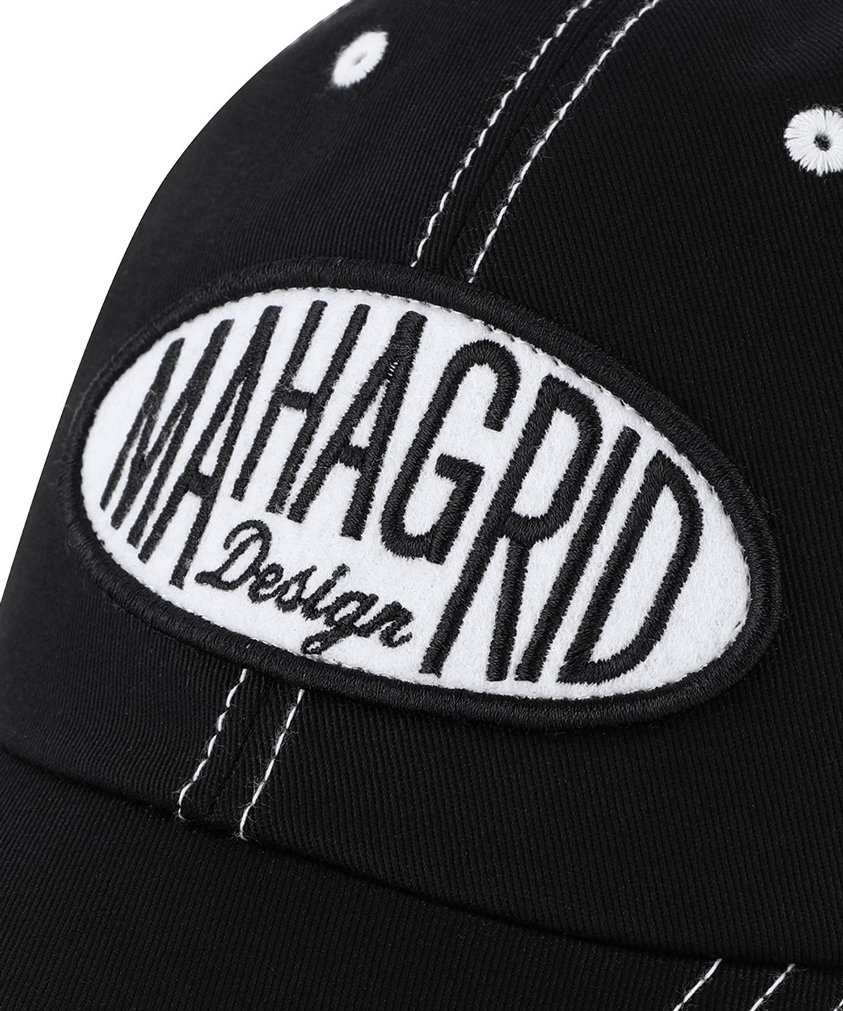 마하그리드(MAHAGRID) OVAL LOGO CAP BLACK(MG2EFMAB31A)