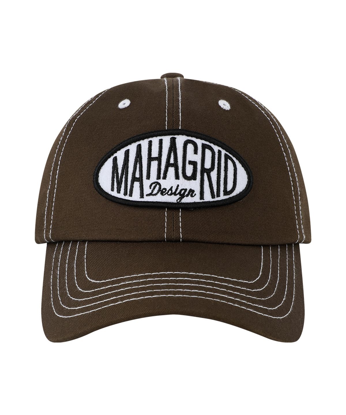 마하그리드(MAHAGRID) OVAL LOGO CAP BROWN(MG2EFMAB31A)