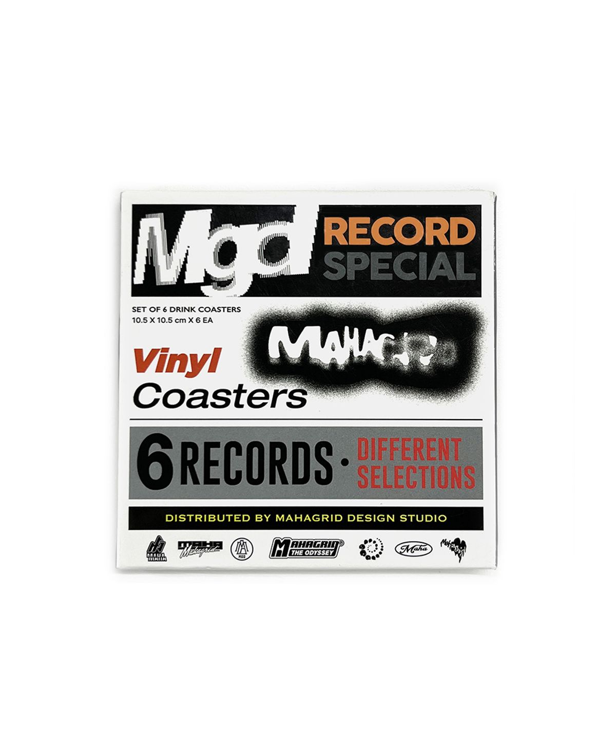 마하그리드(MAHAGRID) VINYL RECORD COASTERS(MG2EFMAB73A)