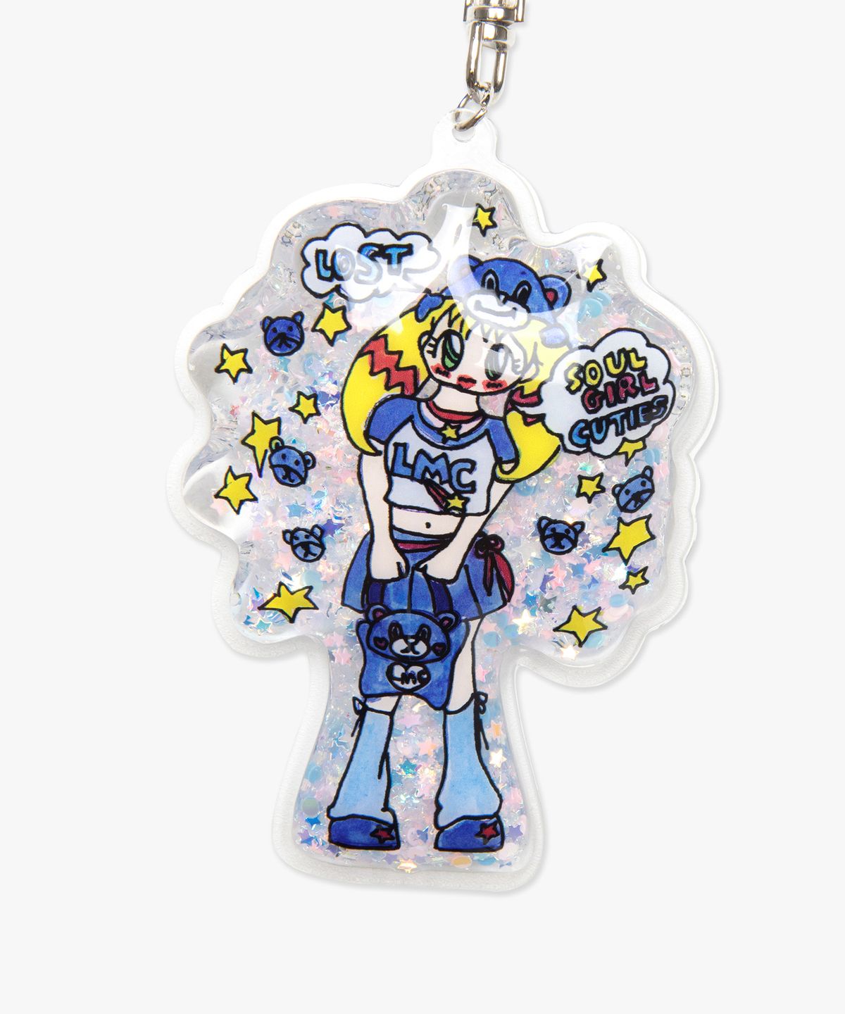 엘엠씨(LMC) LMC X SOULPUSSSYCAT BEAR GIRL KEYRING none
