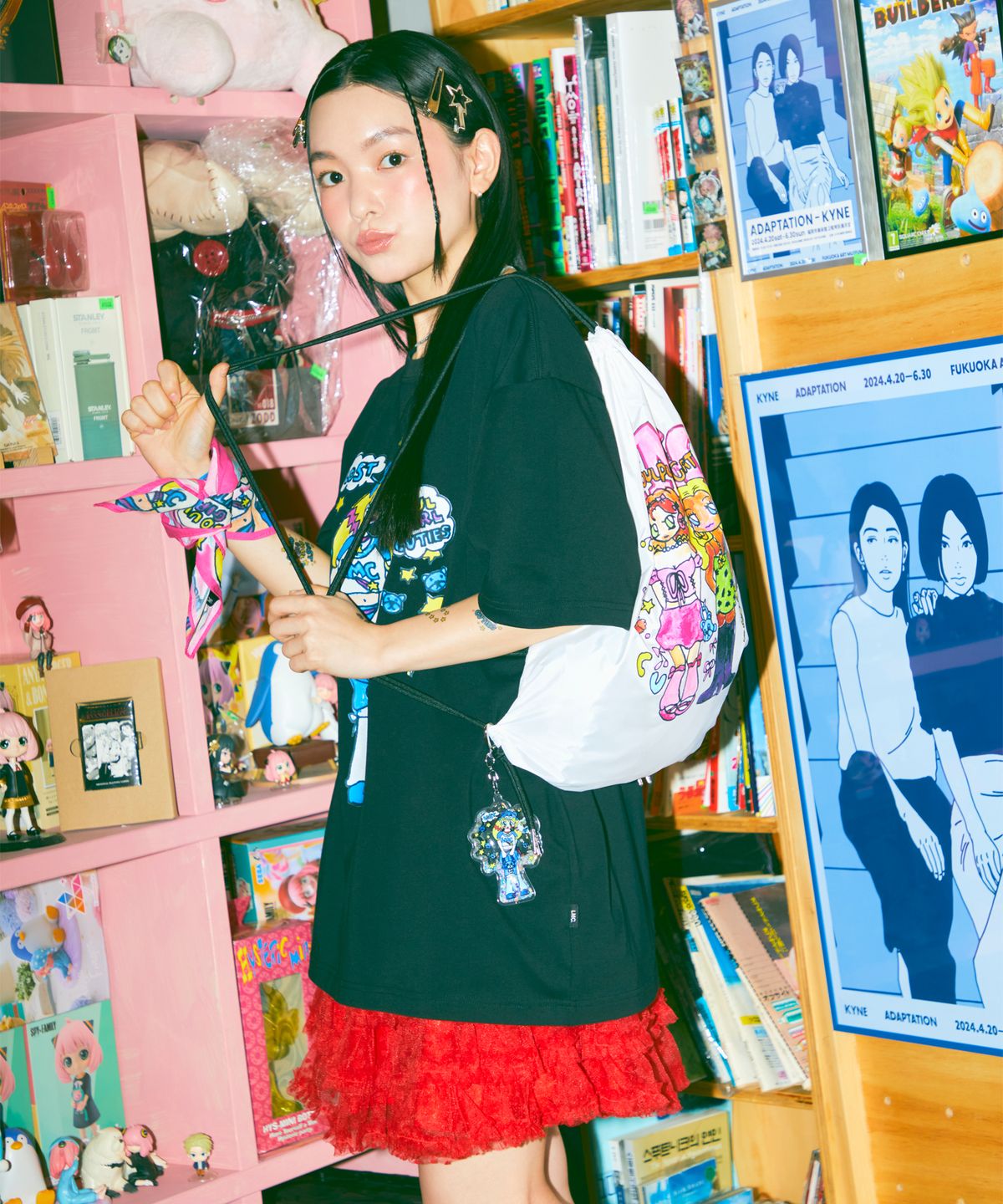 엘엠씨(LMC) LMC X SOULPUSSSYCAT BEAR GIRL KEYRING none