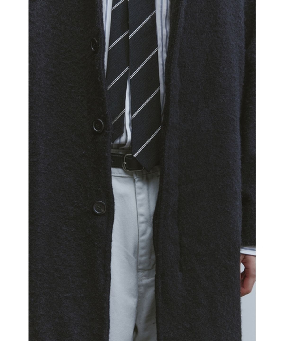 유스(YOUTH) Regimental Tie-Black