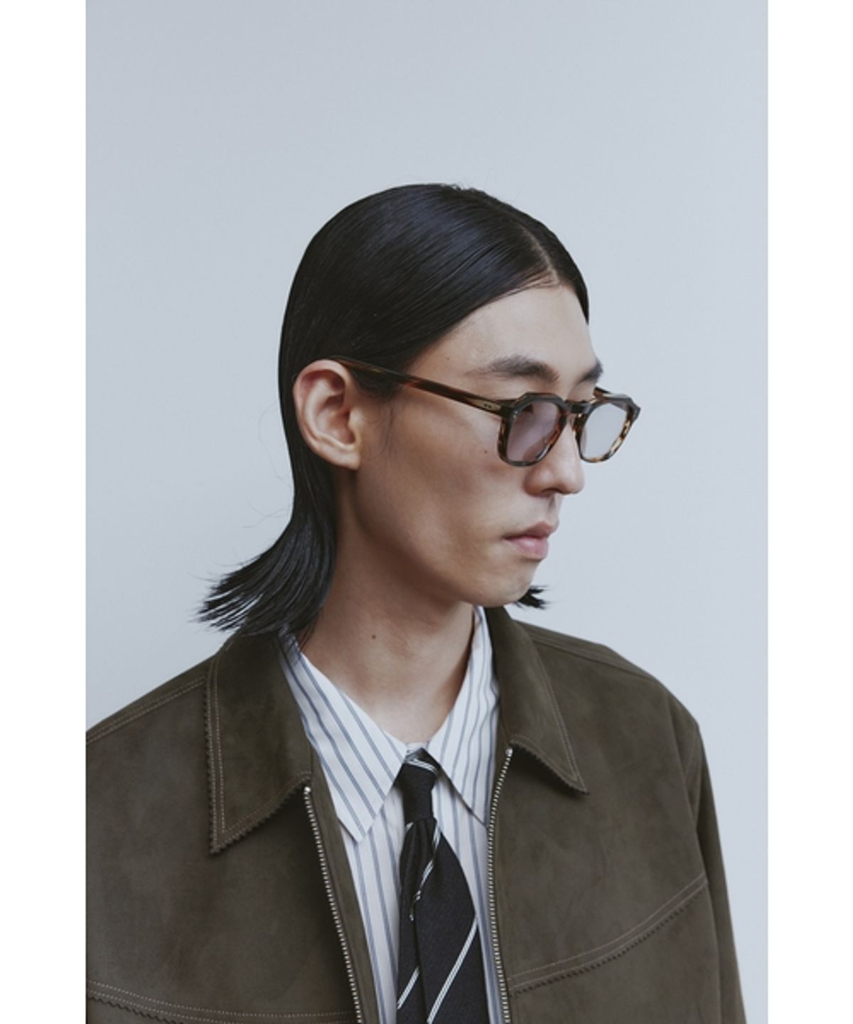 유스(YOUTH) Regimental Tie-Black
