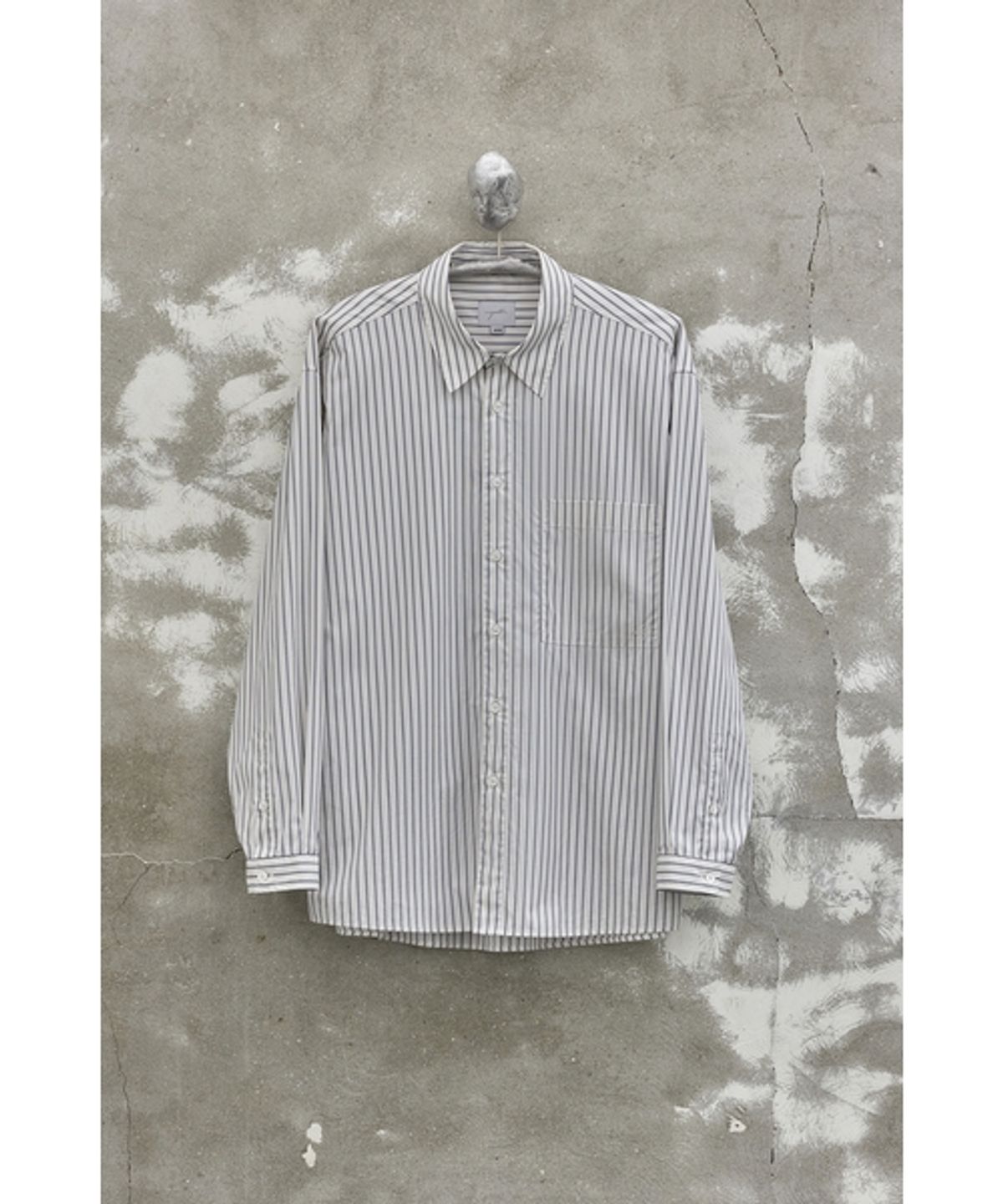 유스(YOUTH) Stripe Shirt-Ivory Stripe
