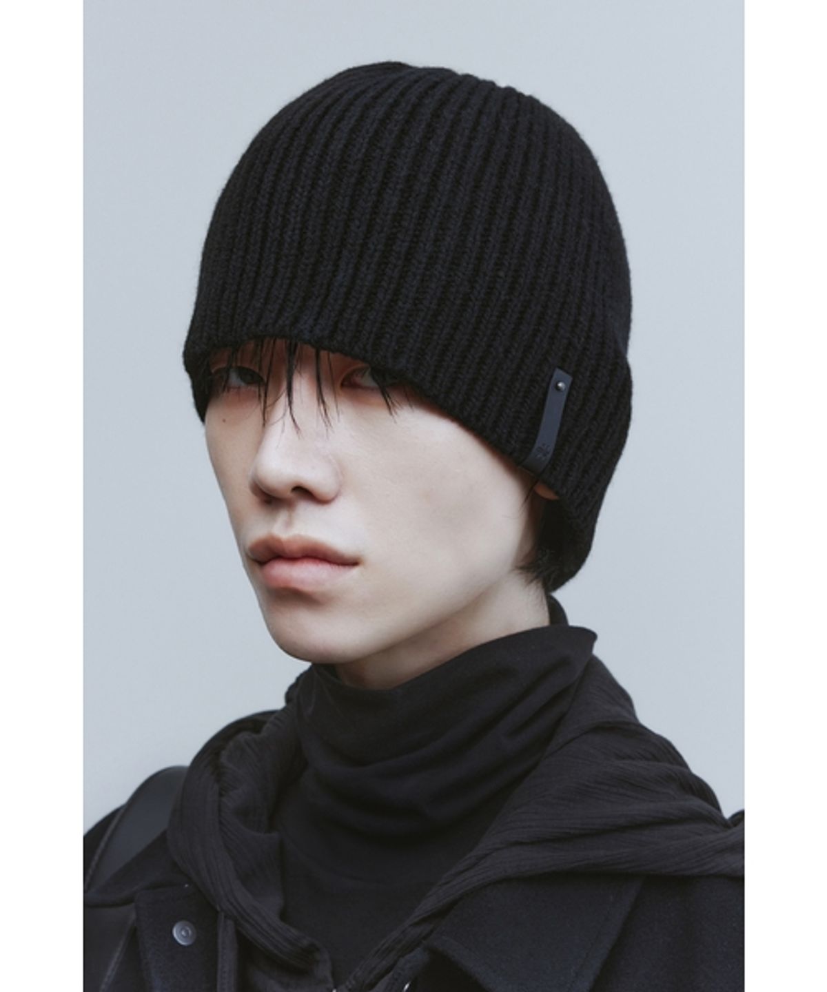 유스(YOUTH) Long Anorak-Black