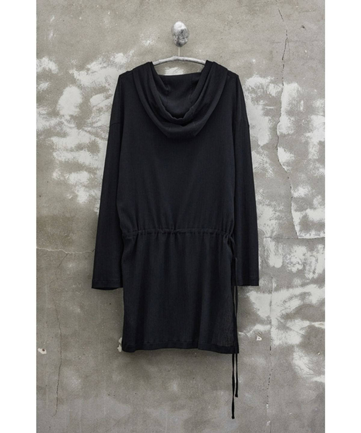 유스(YOUTH) Long Anorak-Black