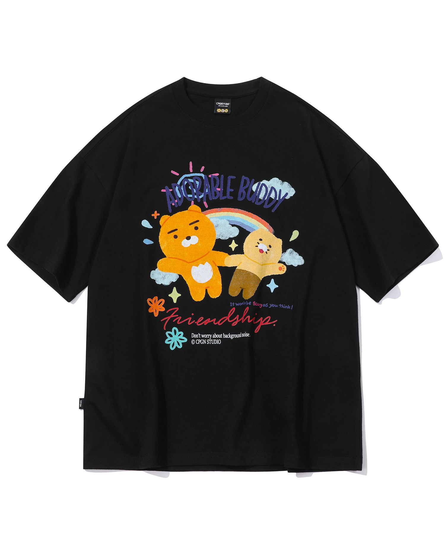 【CPGN X KAKAO FRIENDS】HAPPY FREINDS Short Sleeve Tee MUSINSA | CPGN STUDIO [CPGN x Kakao Friends] HAPPY FRIENDS