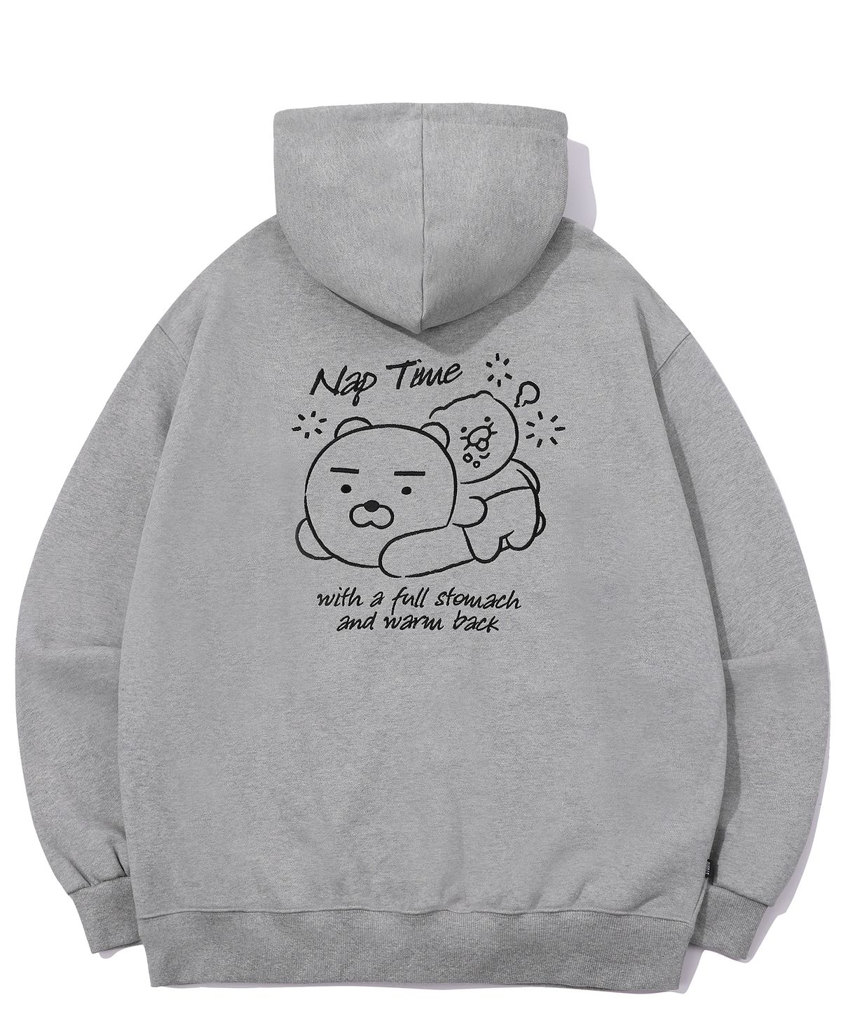 꼼파뇨(CPGN STUDIO) [CPGN X 카카오프렌즈] NAP TIME 후드 집업 그레이