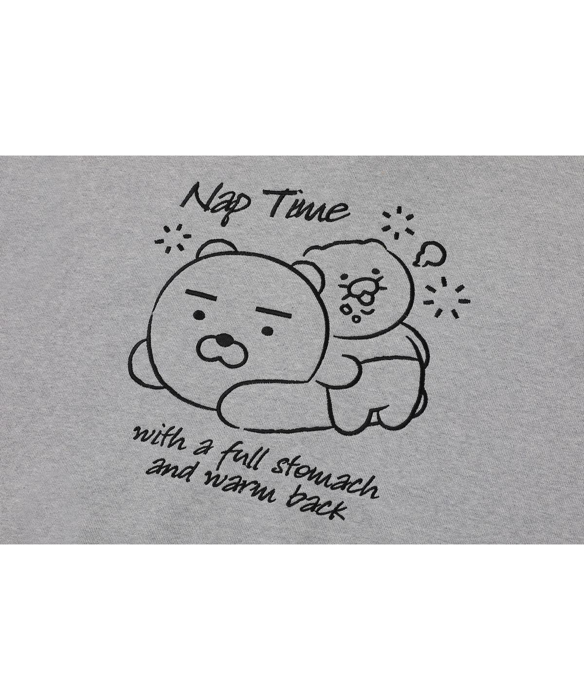 꼼파뇨(CPGN STUDIO) [CPGN X 카카오프렌즈] NAP TIME 후드 집업 그레이