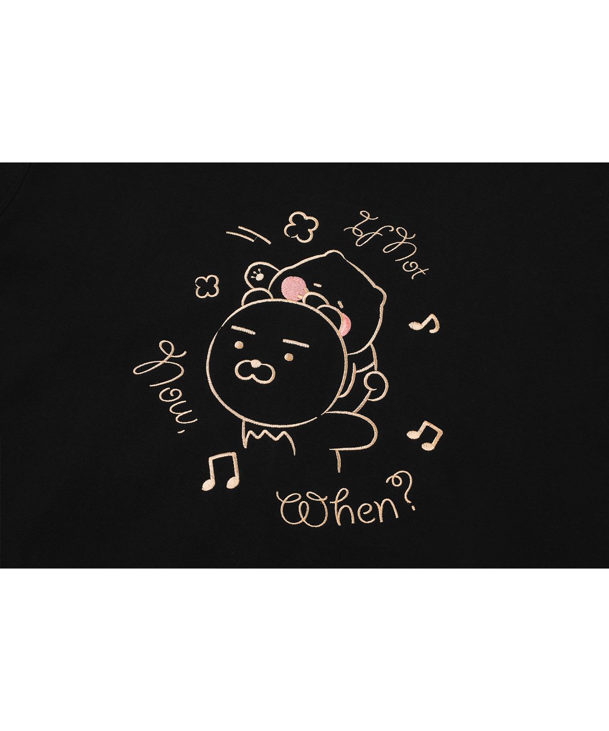 꼼파뇨(CPGN STUDIO) [CPGN X 카카오프렌즈] When 후드 집업 블랙