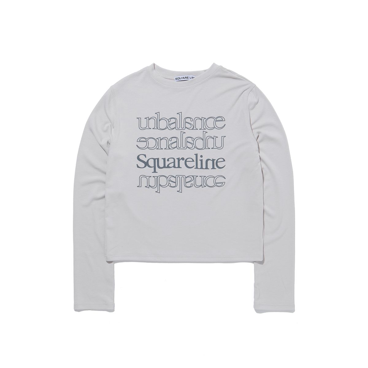 스퀘어라인(SQUARELINE) Unbalance Long Sleeves - 4color