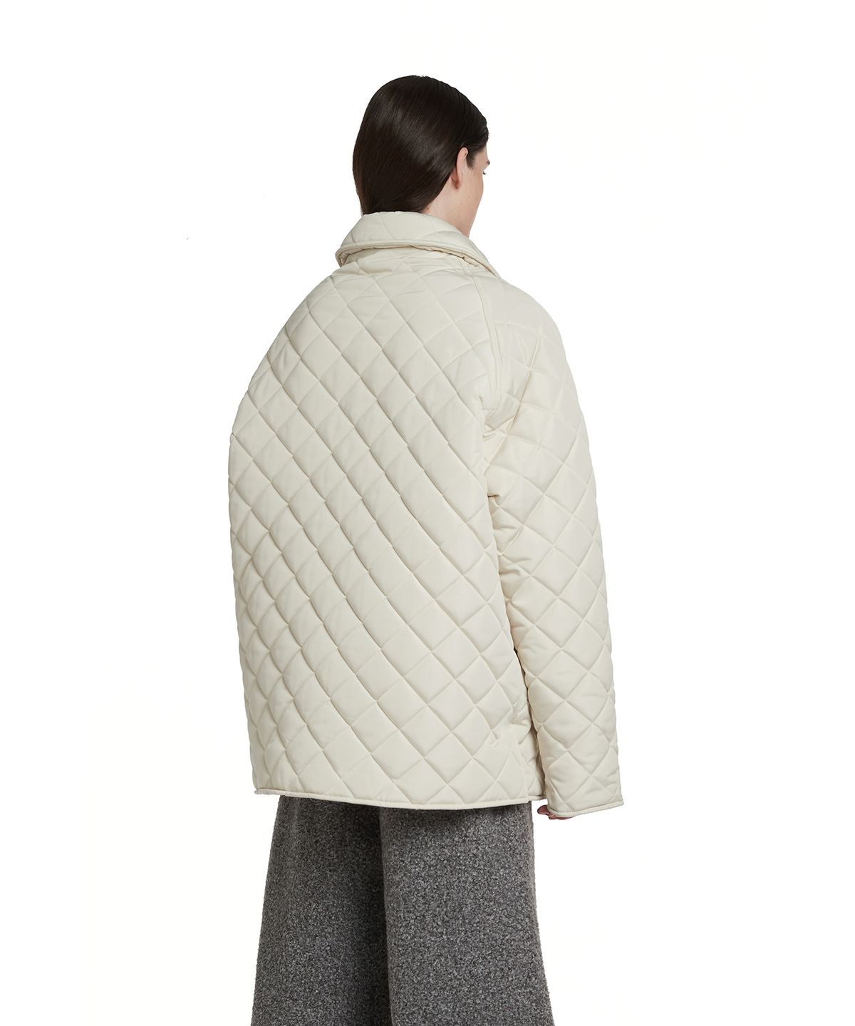 트렁크프로젝트(TRUNK PROJECT) Collar Quilted Jacket_Ivory