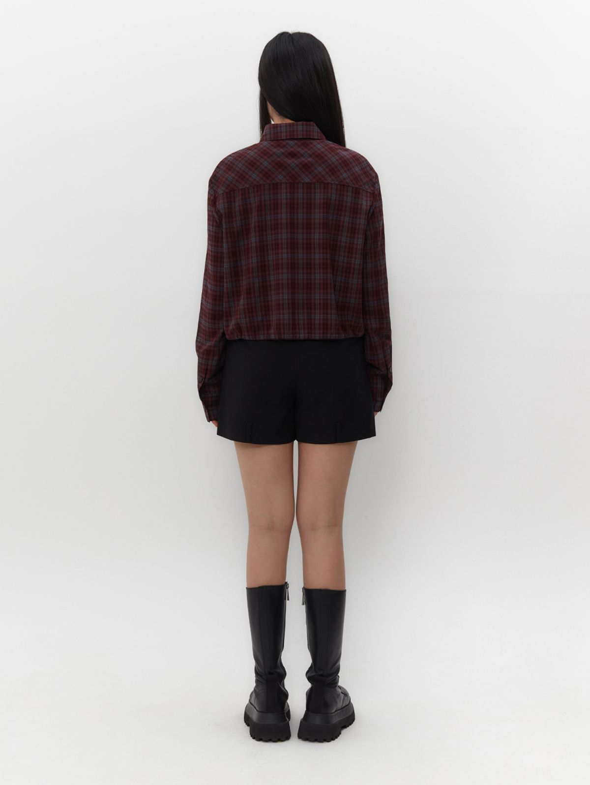 뚜오미오(TUOMIO) STRAPPY SHORTS [BLACK]