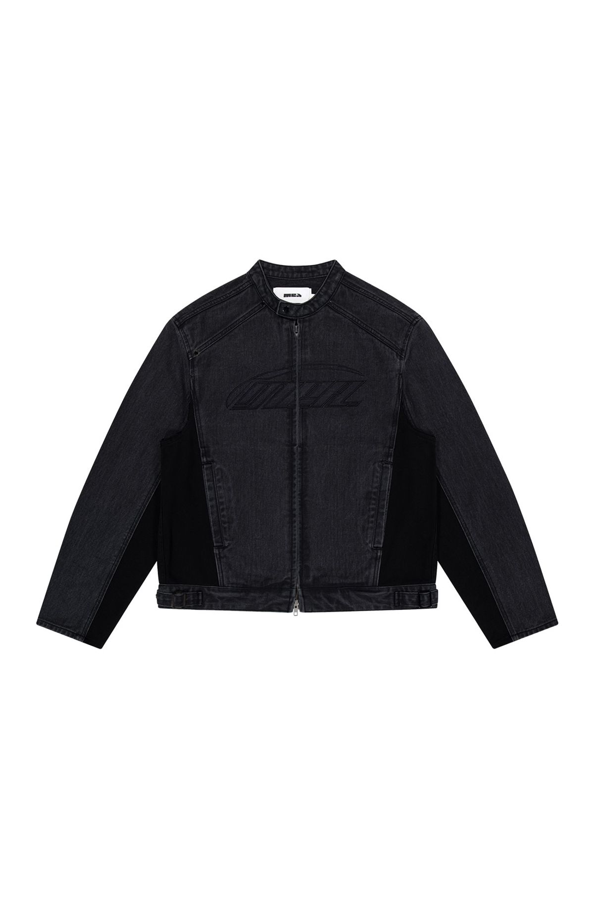 메아(MEA) RACING DENIM JACKET [BLACK]