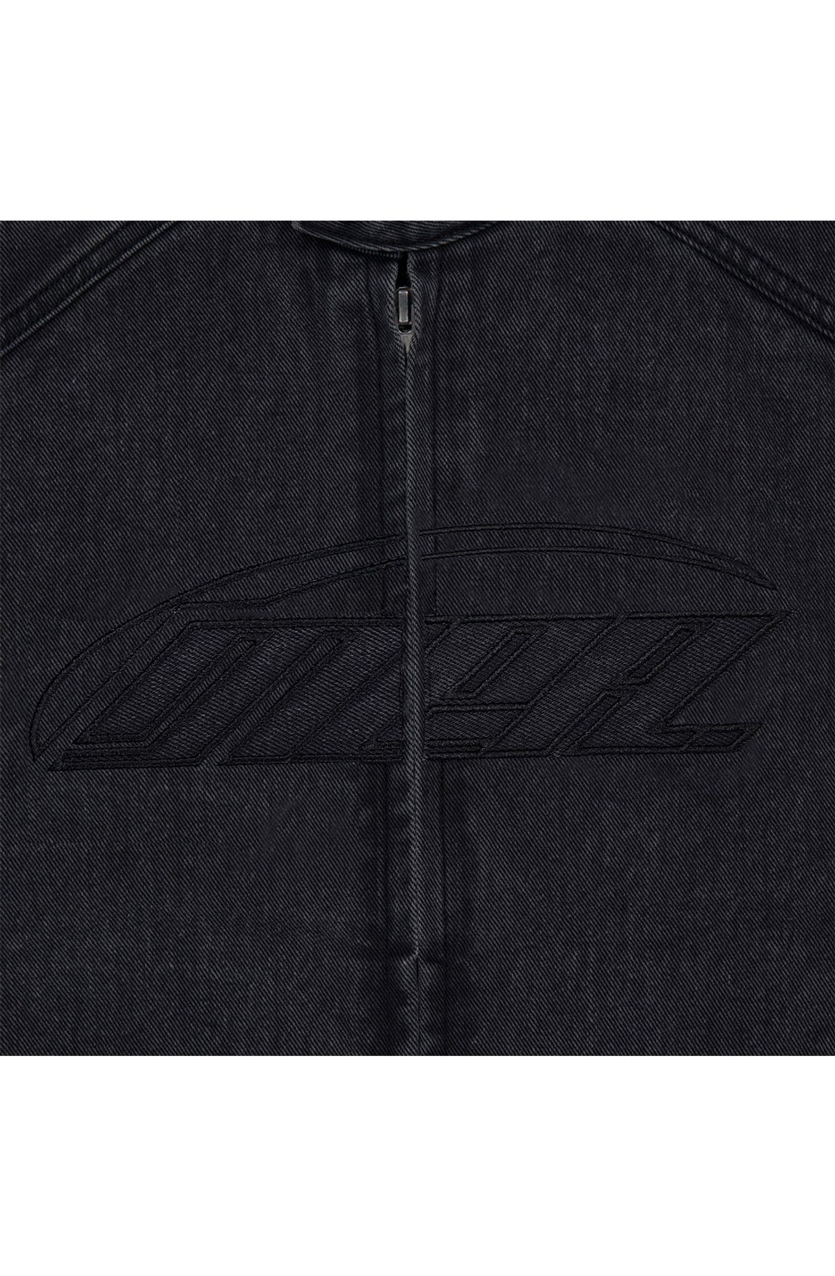 메아(MEA) RACING DENIM JACKET [BLACK]