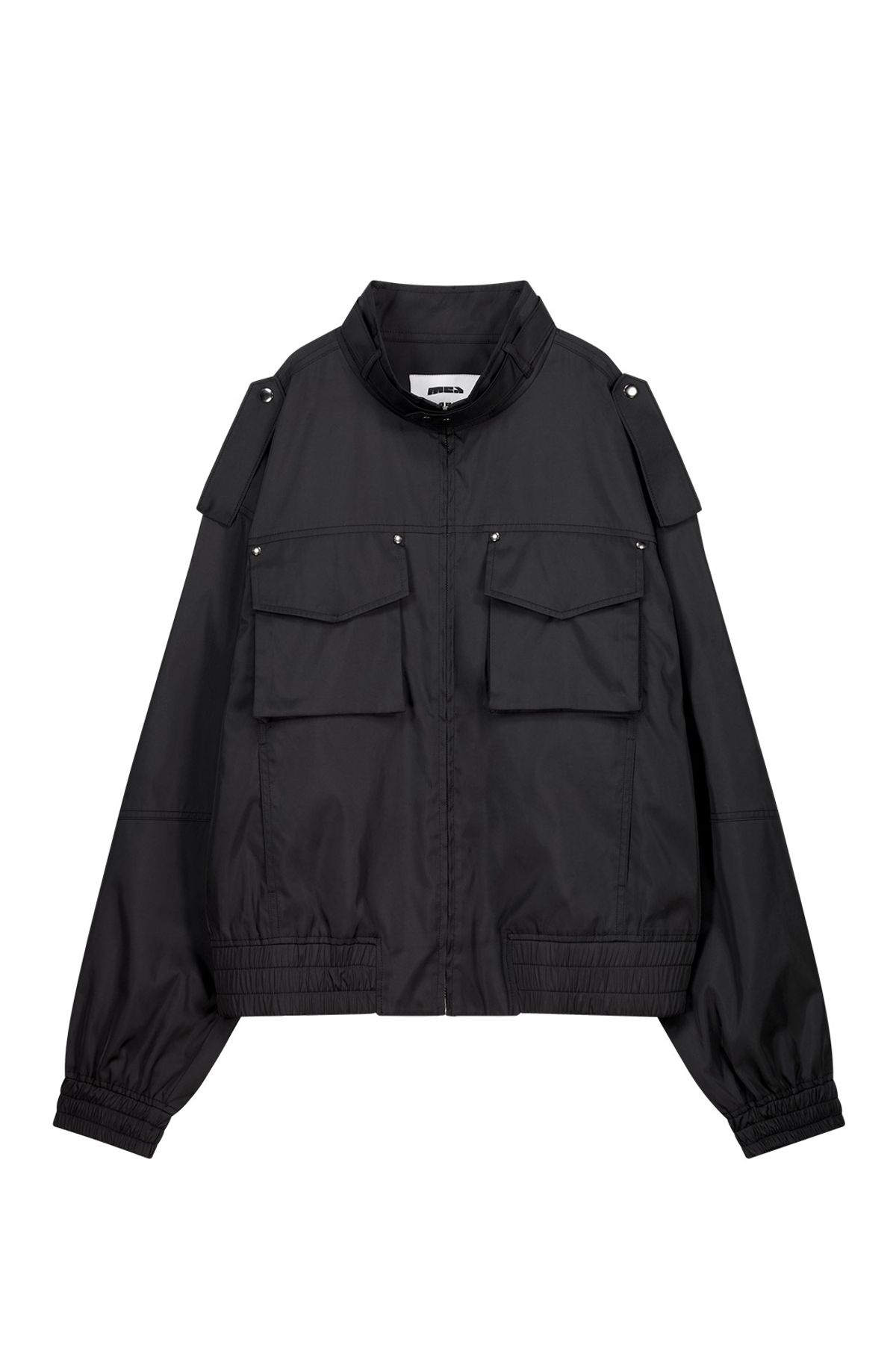 메아(MEA) POCKET BOMBER JACKET [BLACK]
