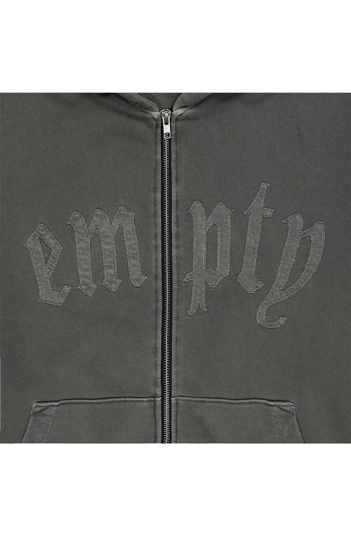 메아(MEA) PATCH WASHING HOODIE ZIP [KHAKI]