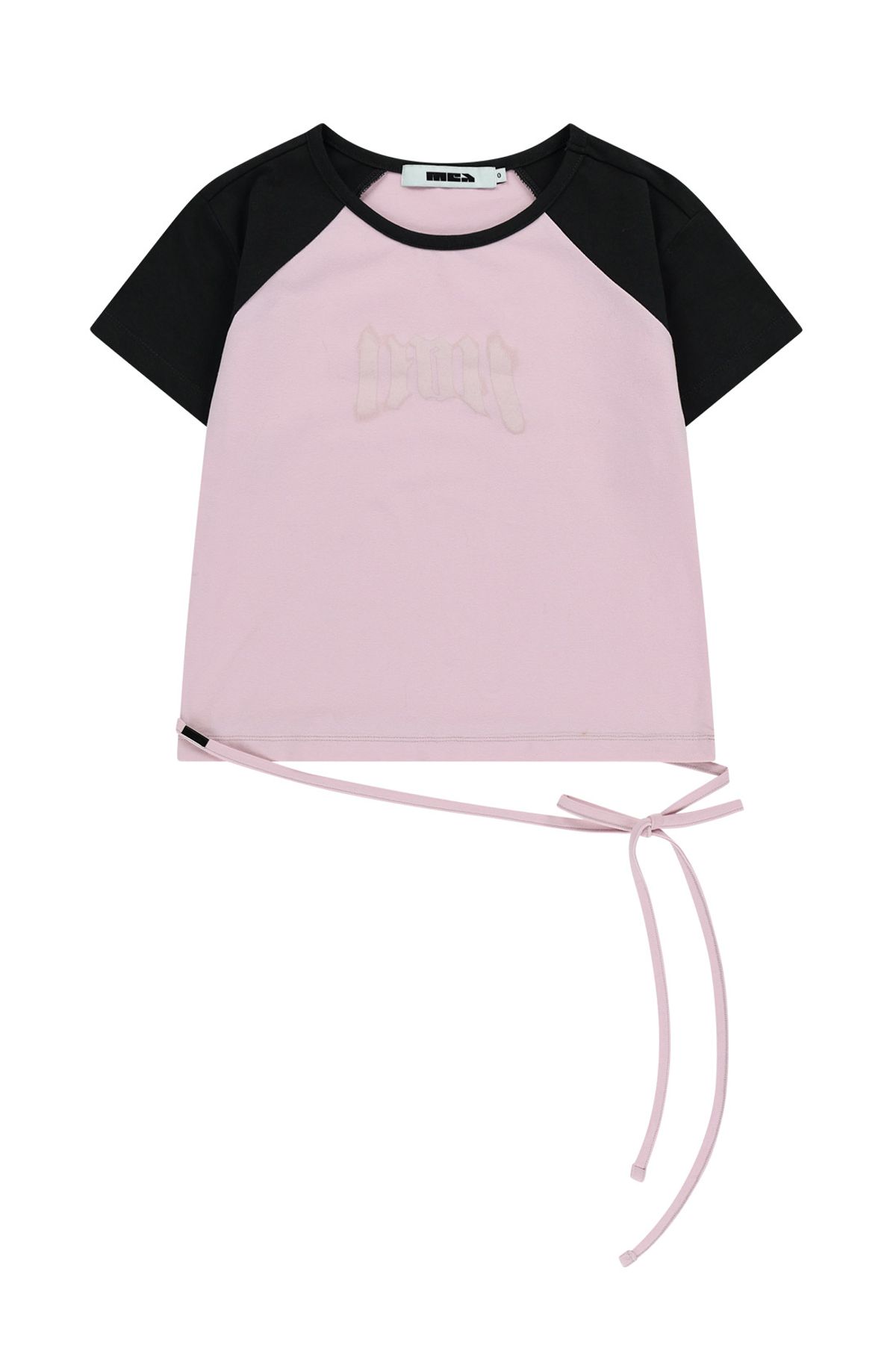 메아(MEA) STRAP BABY T SHIRT [PINK]