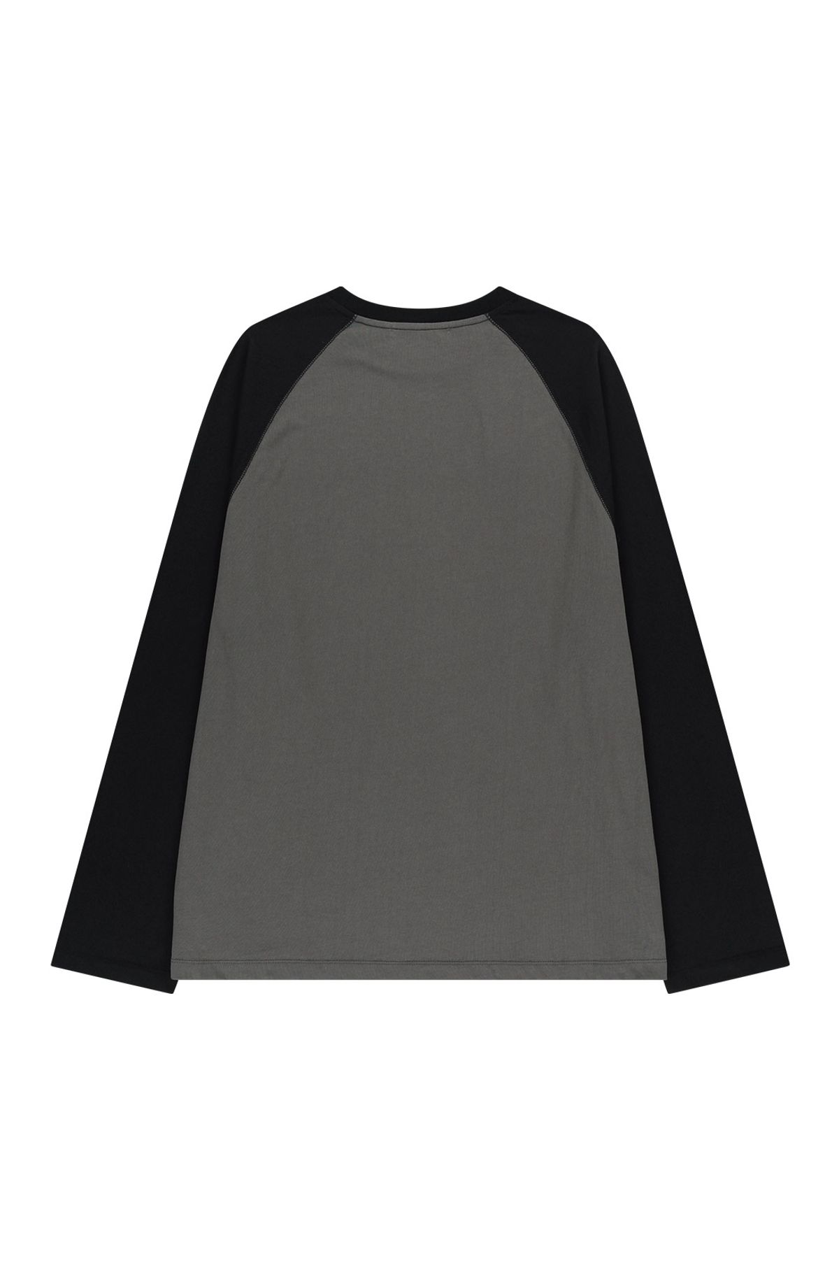 메아(MEA) RAGLAN OVERSIZED L/S TOP [BLACK]