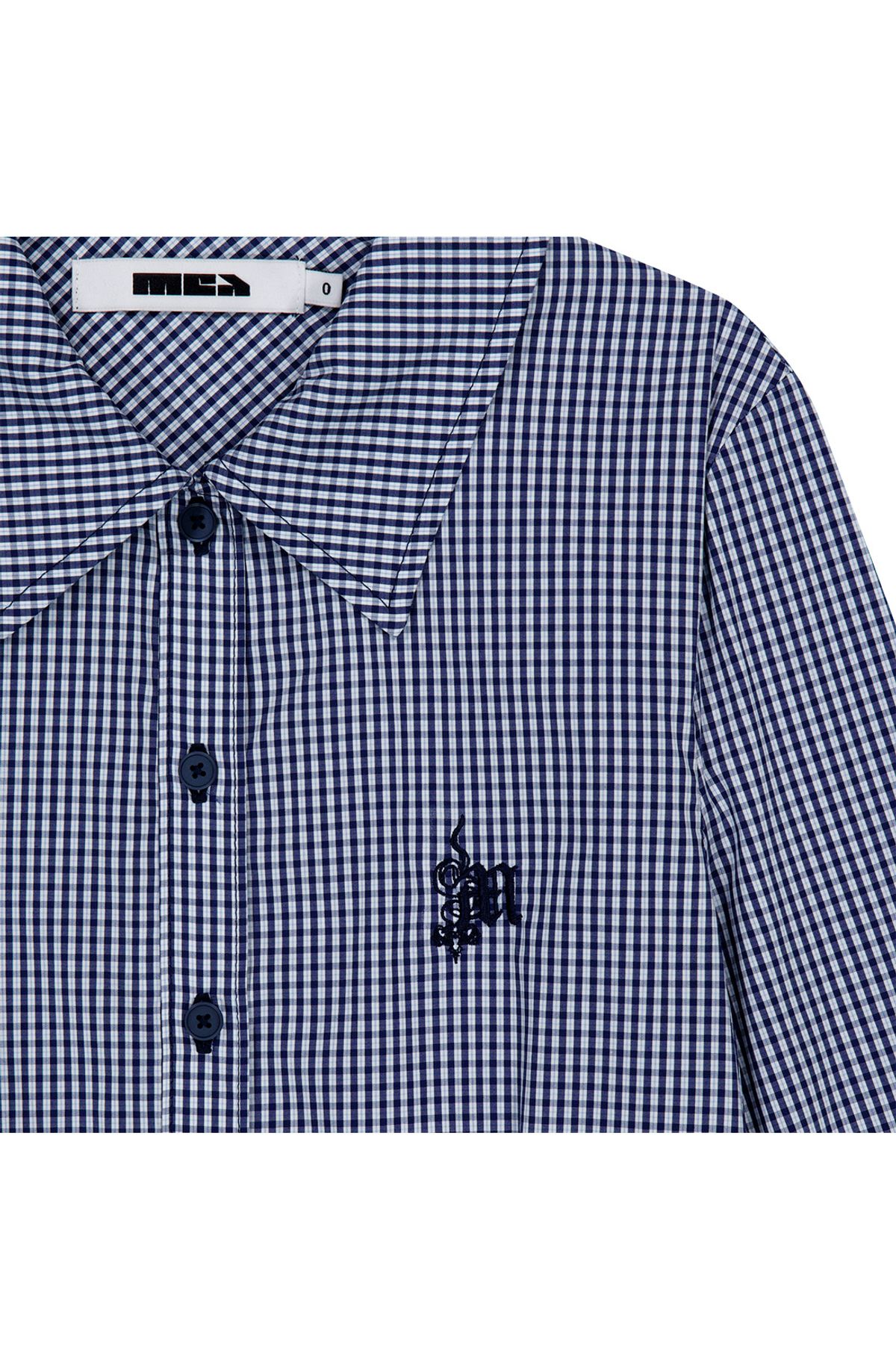 메아(MEA) DRAGON SLIM SHIRT [NAVY]