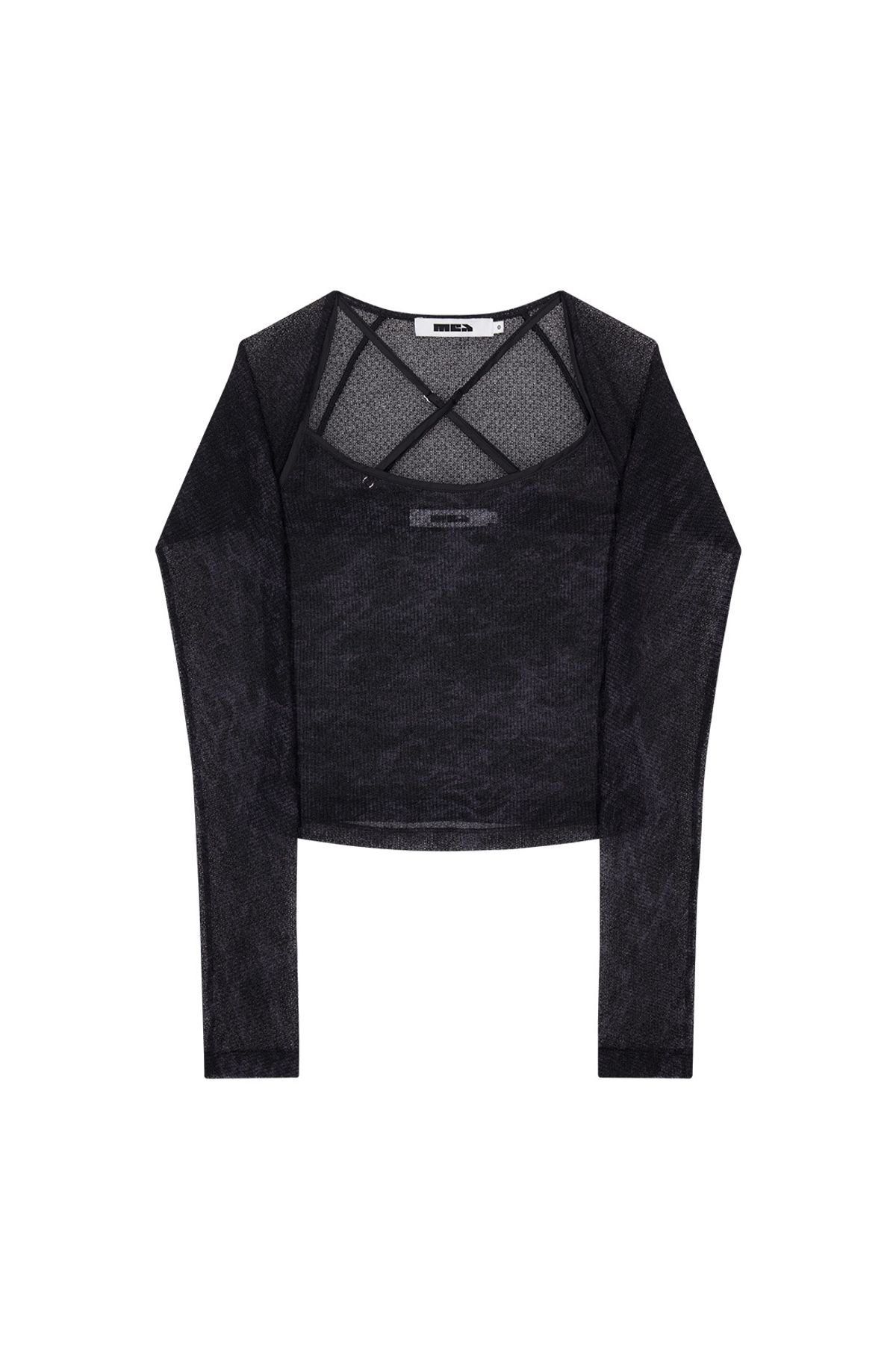 메아(MEA) LACE TWIN SET [BLACK]