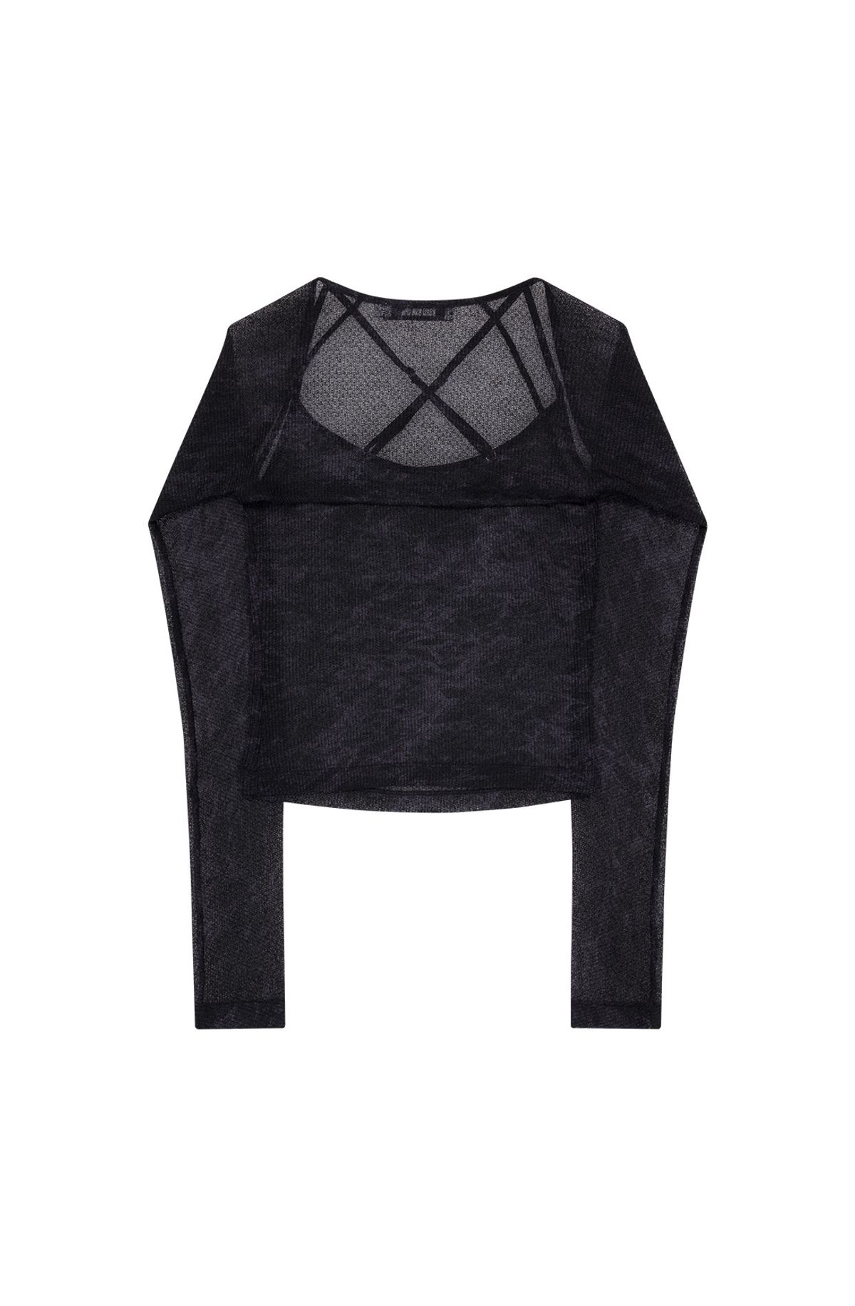 메아(MEA) LACE TWIN SET [BLACK]