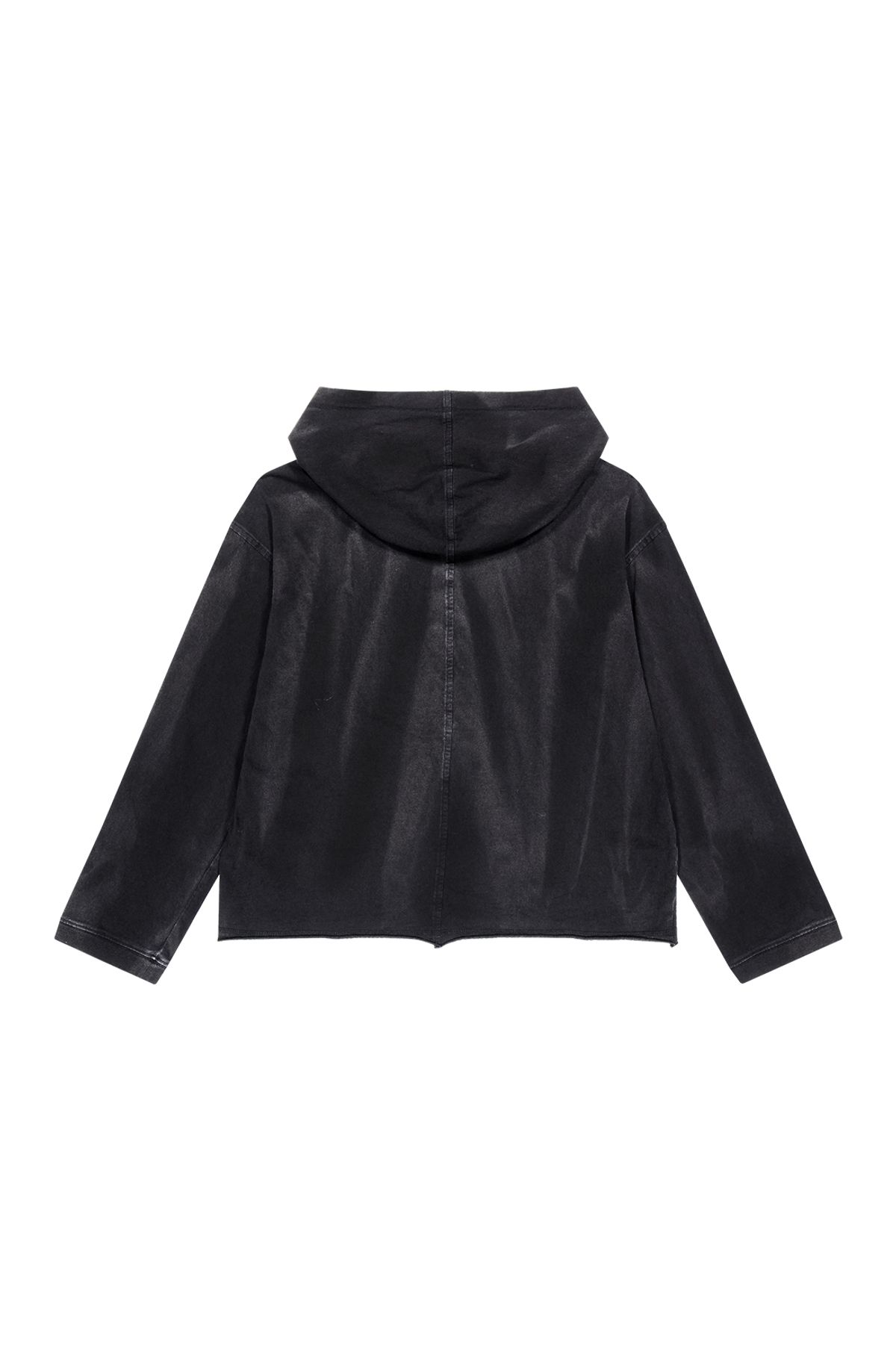 메아(MEA) FADED HOODIE [BLACK]