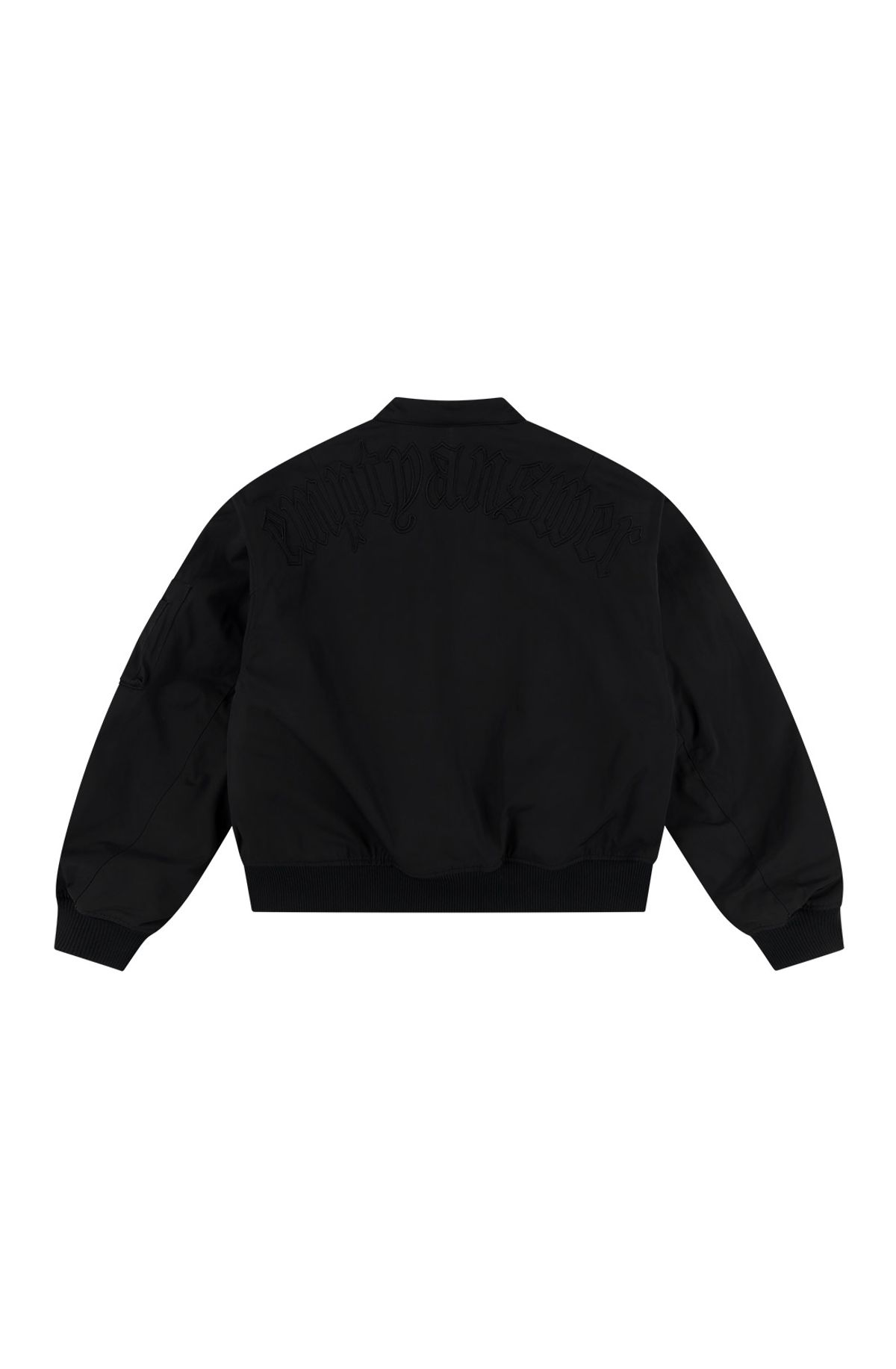 메아(MEA) NYLON VARSITY [BLACK]