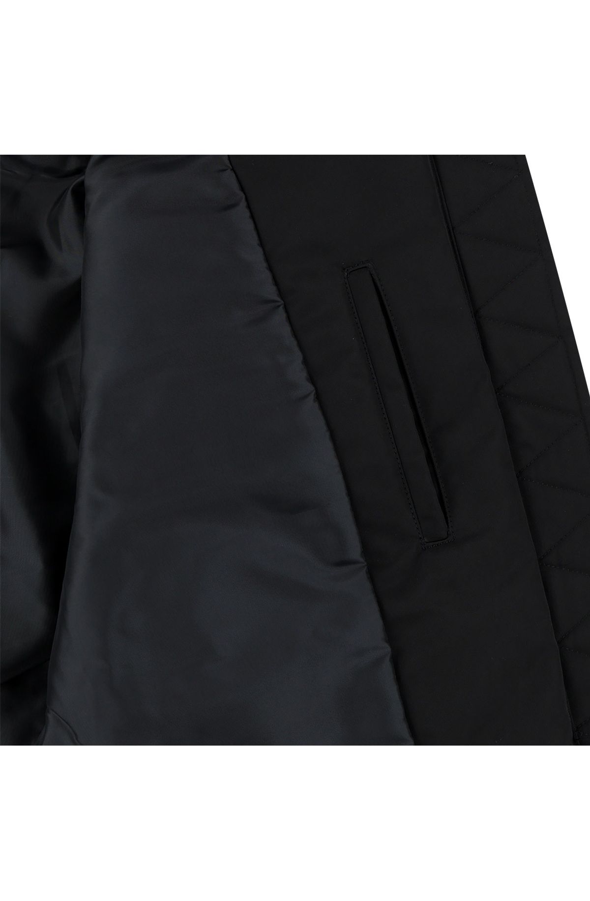 메아(MEA) NYLON VARSITY [BLACK]