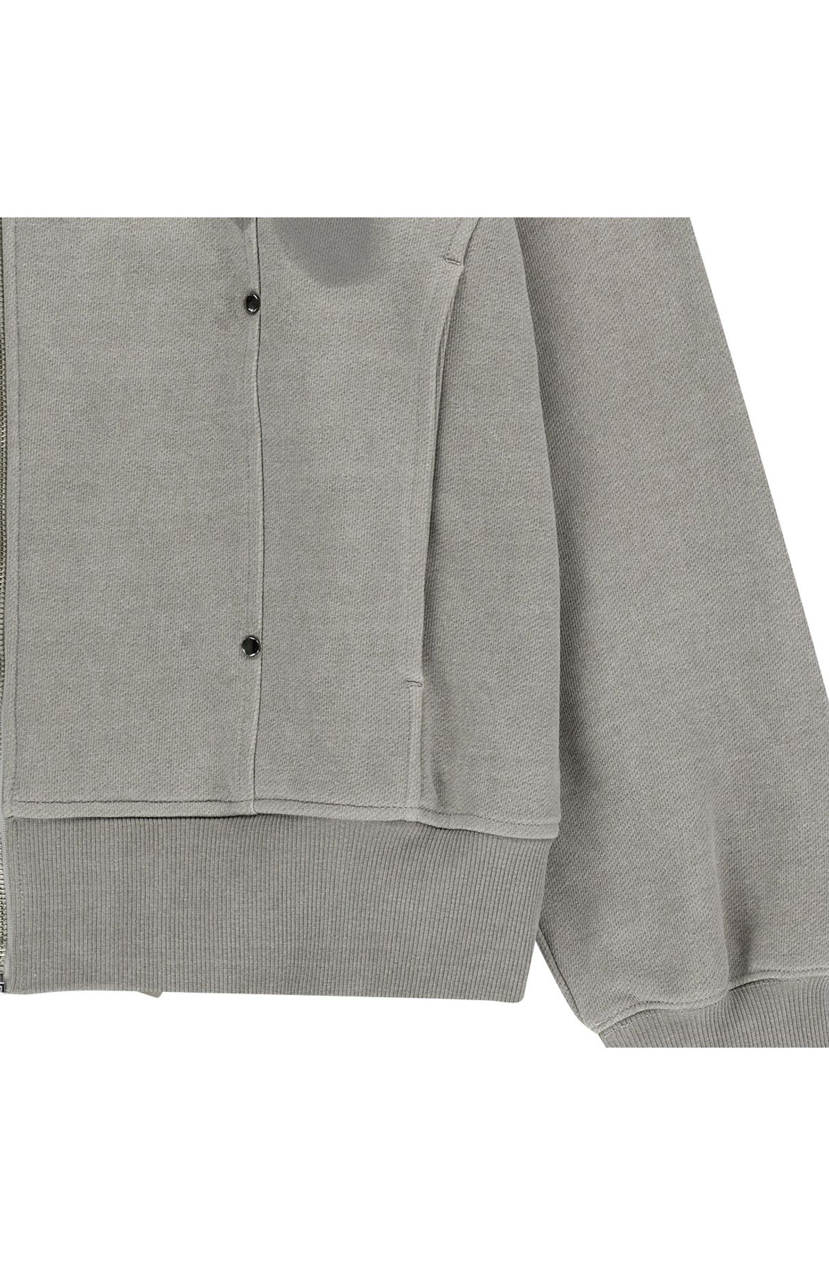메아(MEA) GRAPHIC PANELED HOOD ZIP [BEIGE]