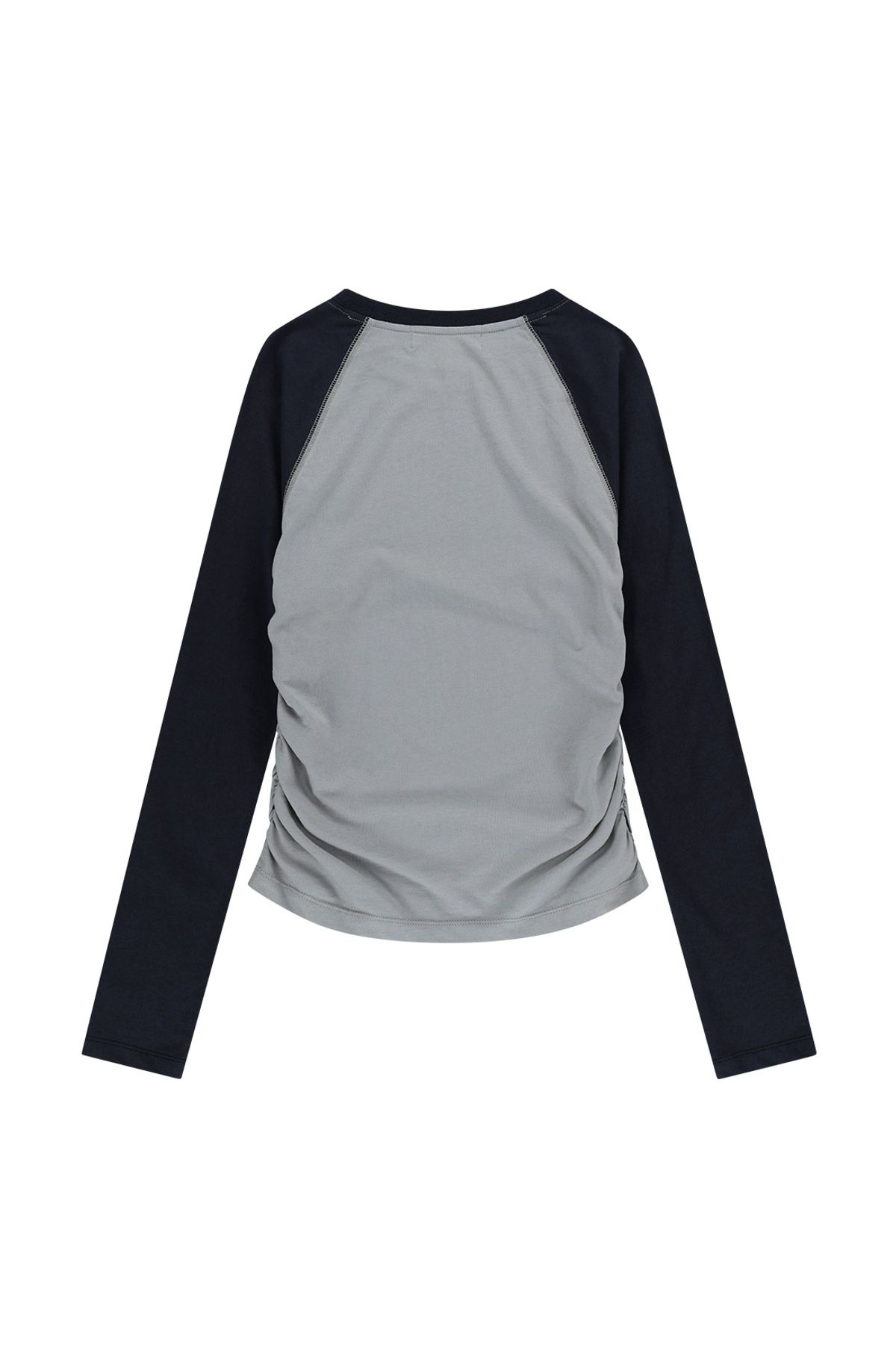 메아(MEA) RAGLAN FRAME L/S TOP [NAVY]