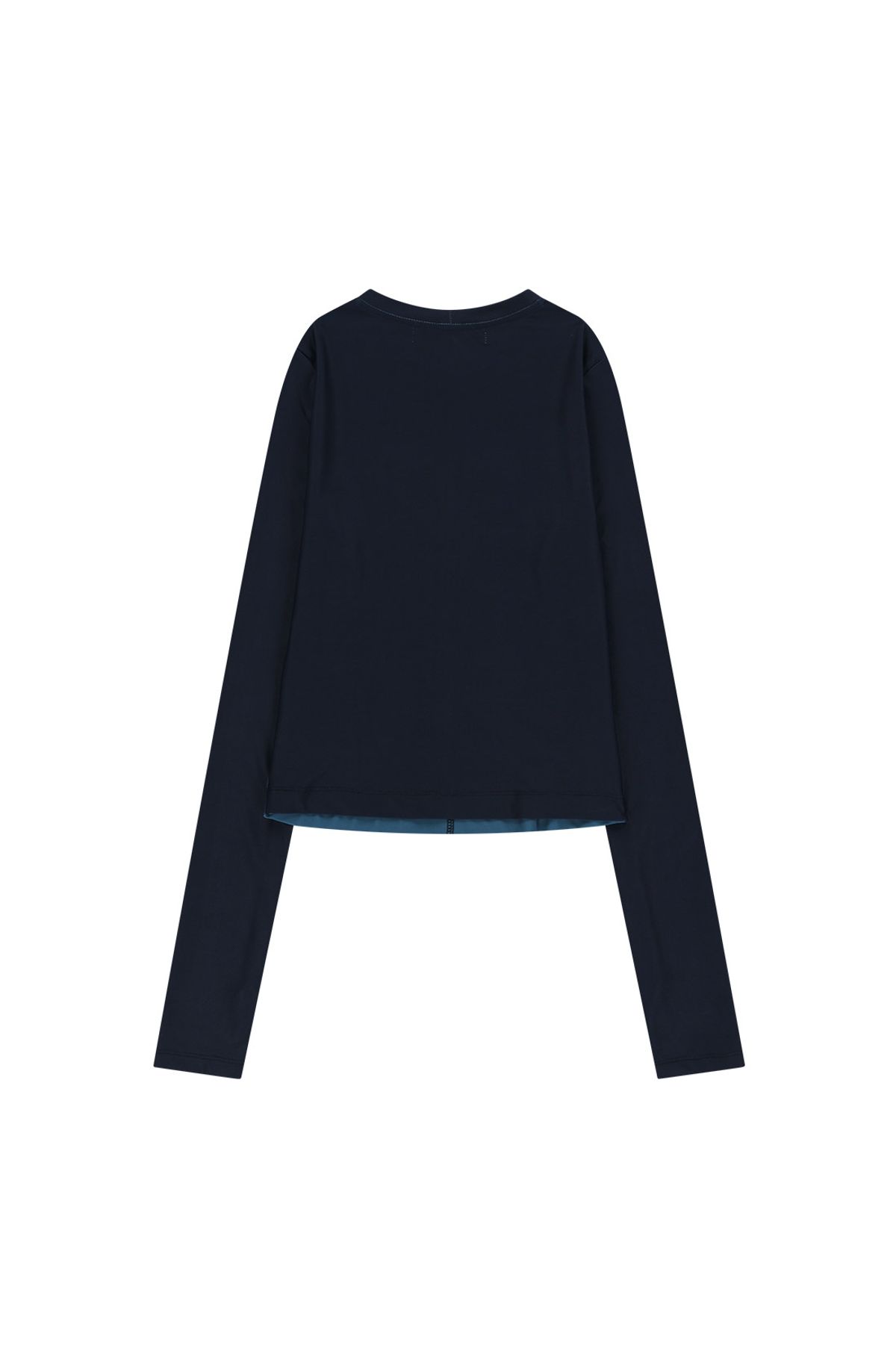 메아(MEA) ECLIPSE THUMBHOLE TOP [NAVY]