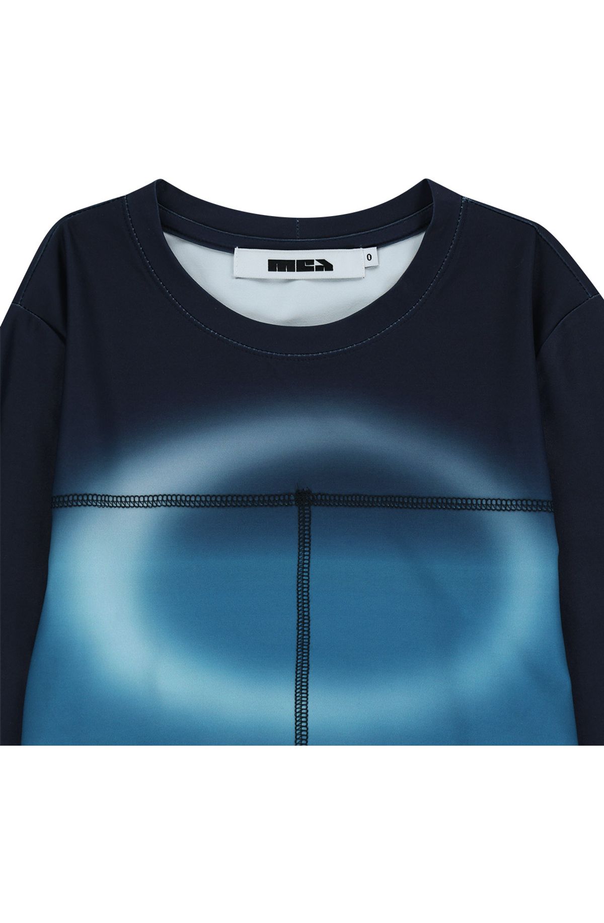 메아(MEA) ECLIPSE THUMBHOLE TOP [NAVY]